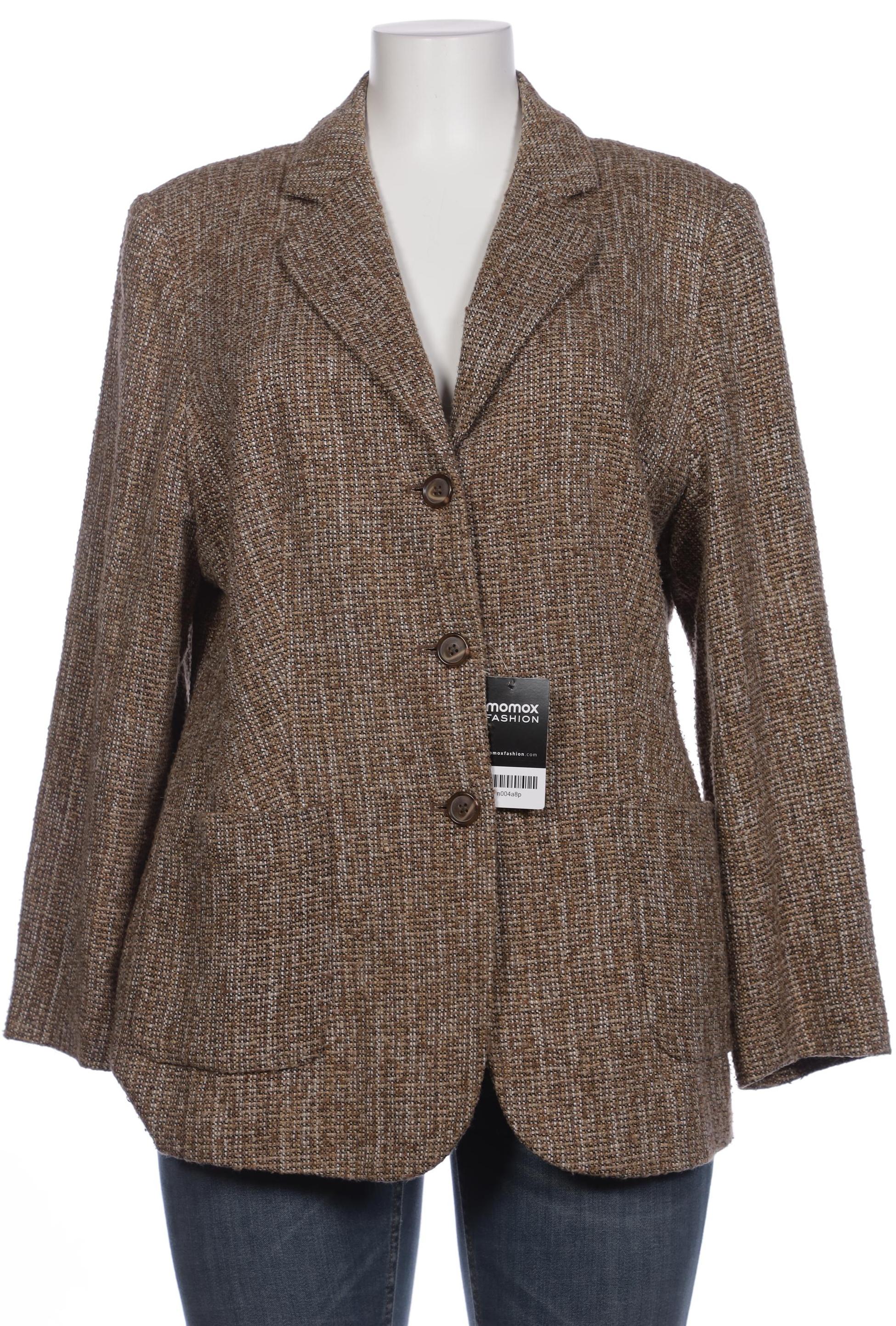 

Ulla Popken Damen Blazer, braun, Gr. 46