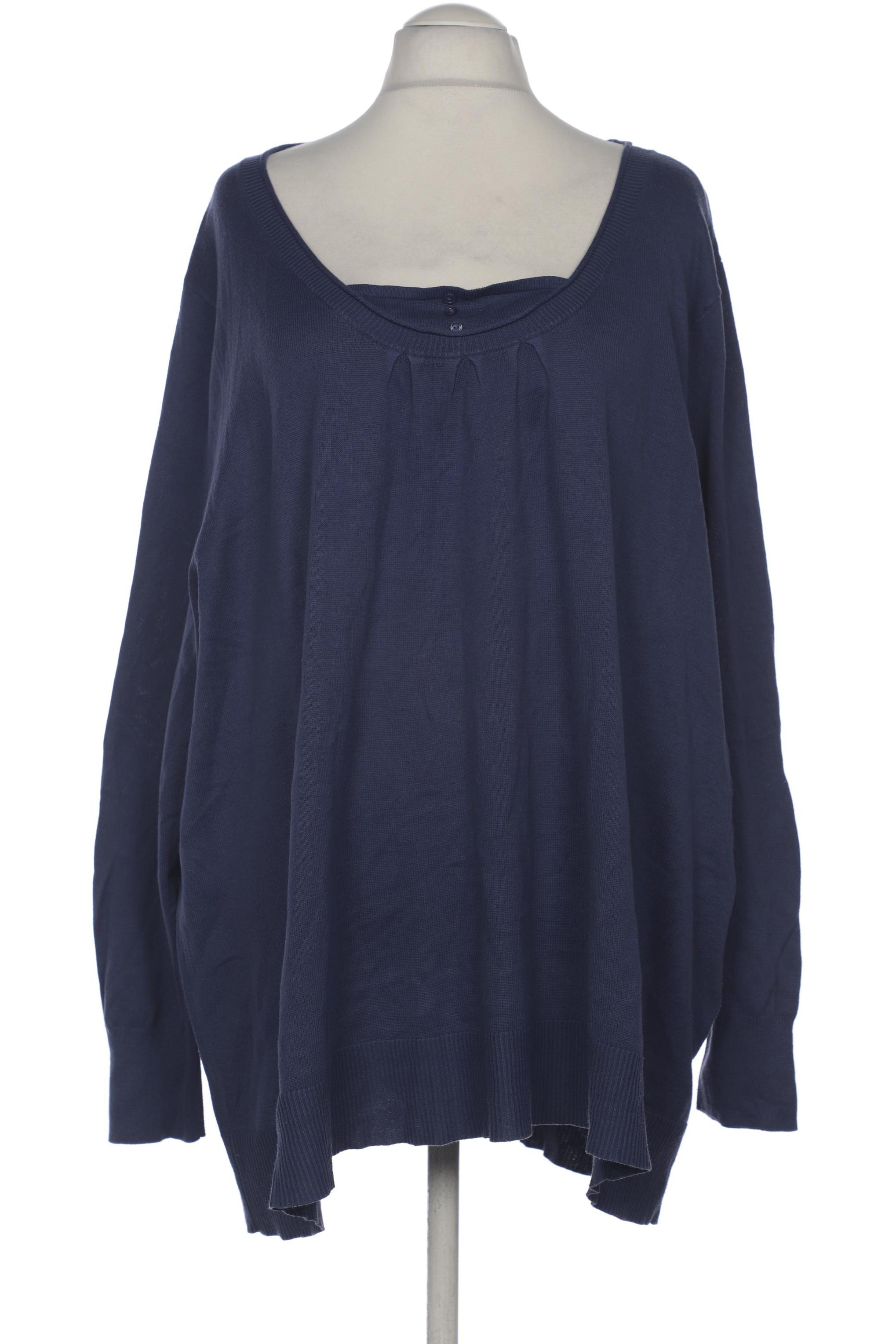 

Ulla Popken Damen Pullover, blau, Gr. 58