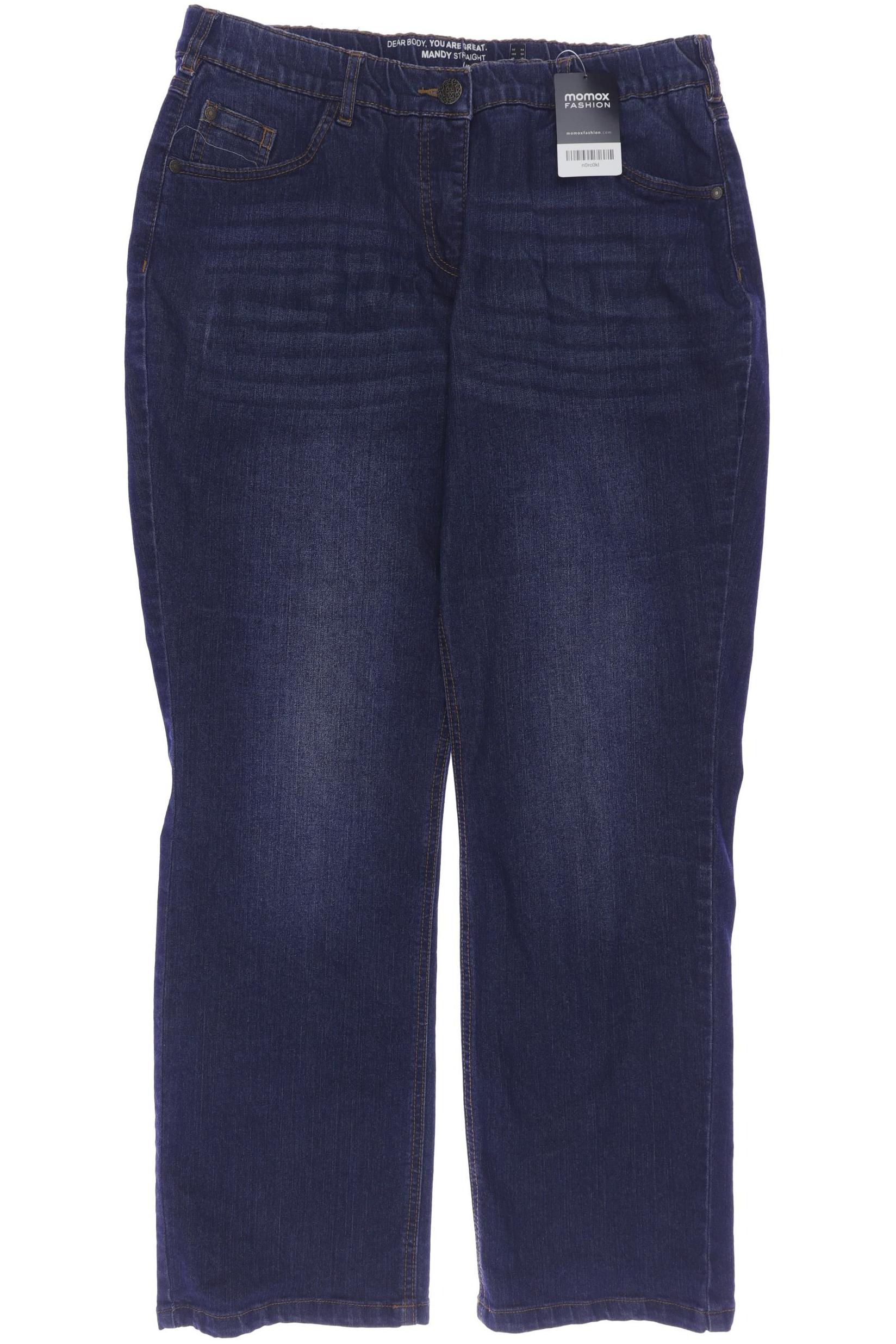 

Ulla Popken Damen Jeans, blau, Gr. 22