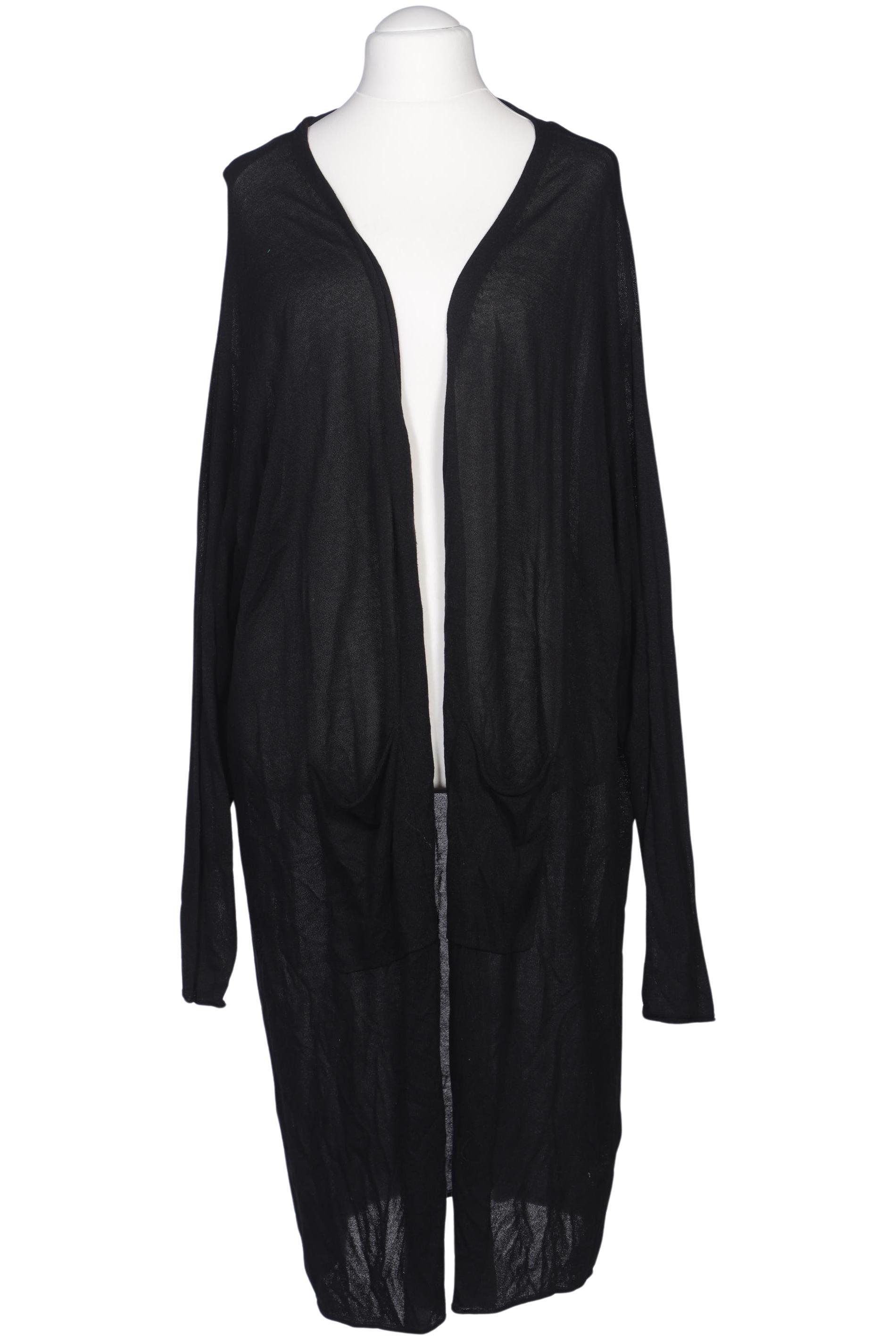 

Ulla Popken Damen Strickjacke, schwarz, Gr. 46