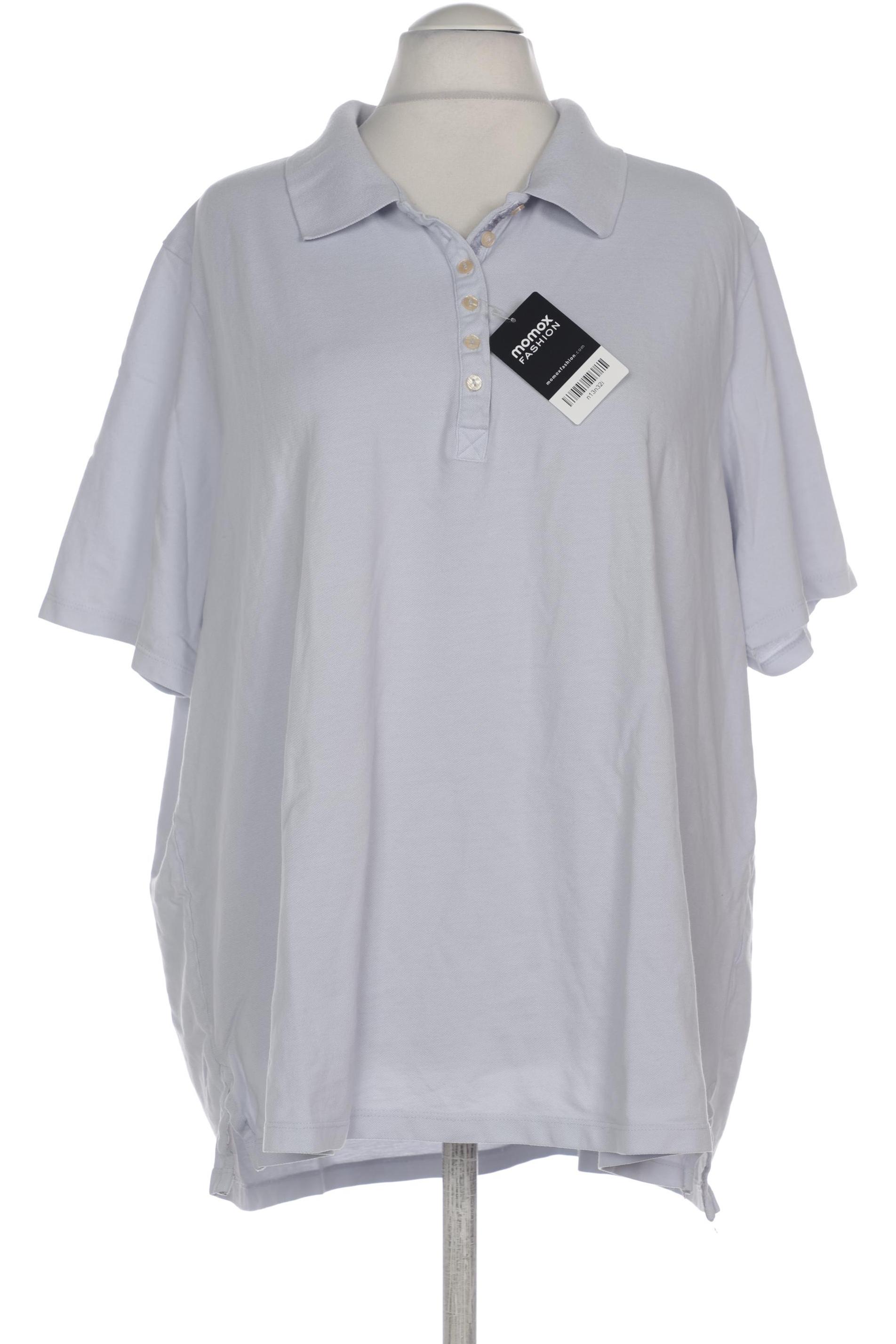

Ulla Popken Damen Poloshirt, hellblau, Gr. 52