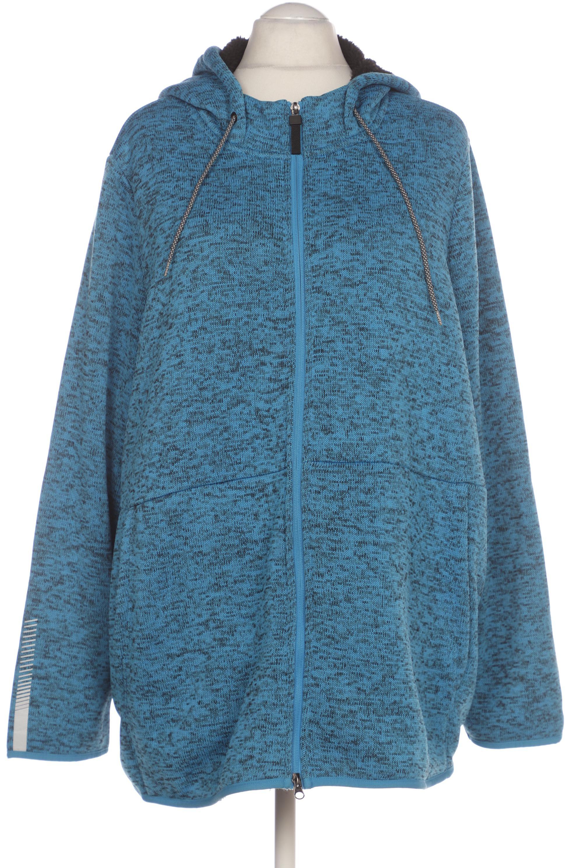 

Ulla Popken Damen Kapuzenpullover, blau, Gr. 54