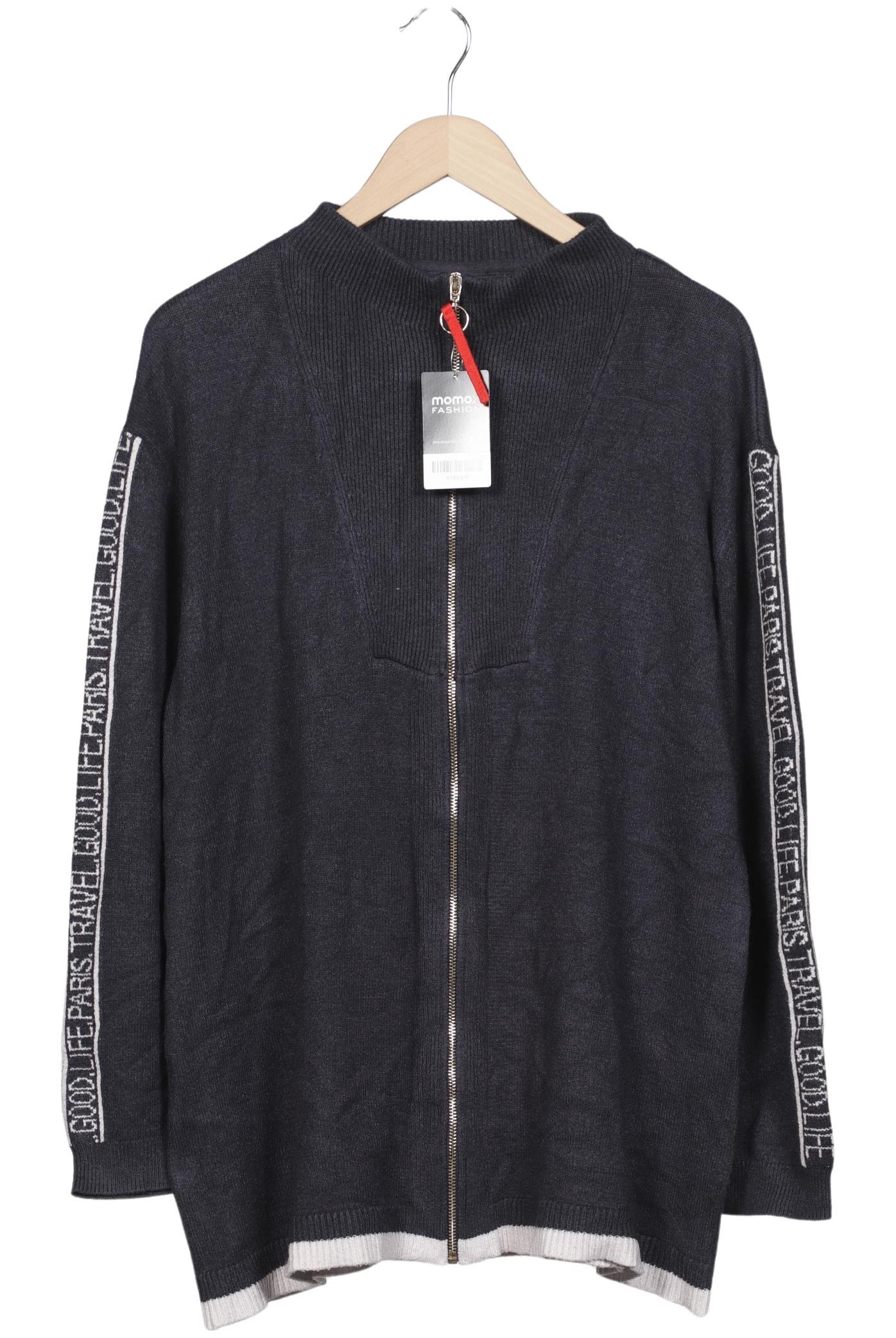 

Ulla Popken Damen Strickjacke, marineblau, Gr. 46