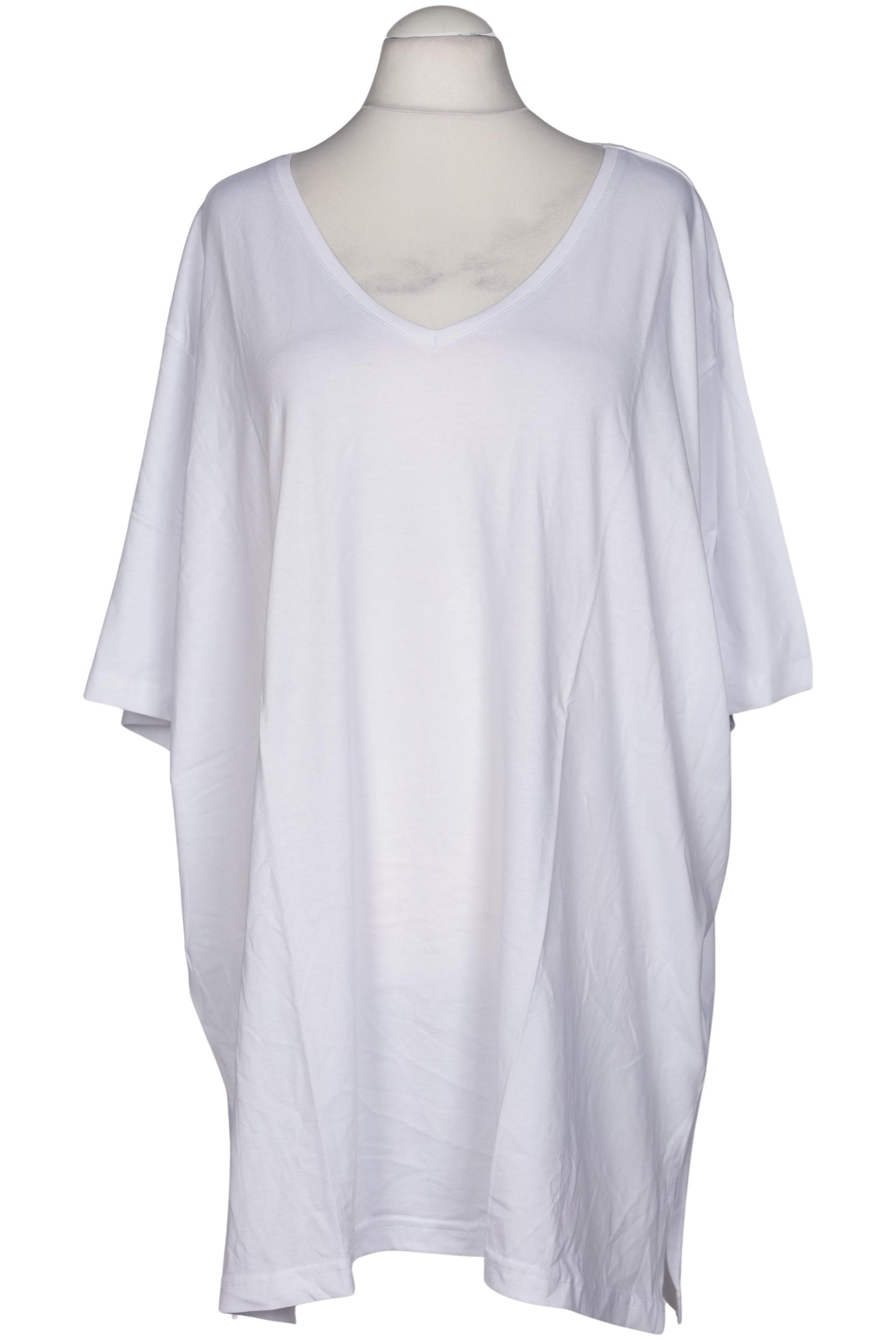 

Ulla Popken Damen T-Shirt, weiß, Gr. 58