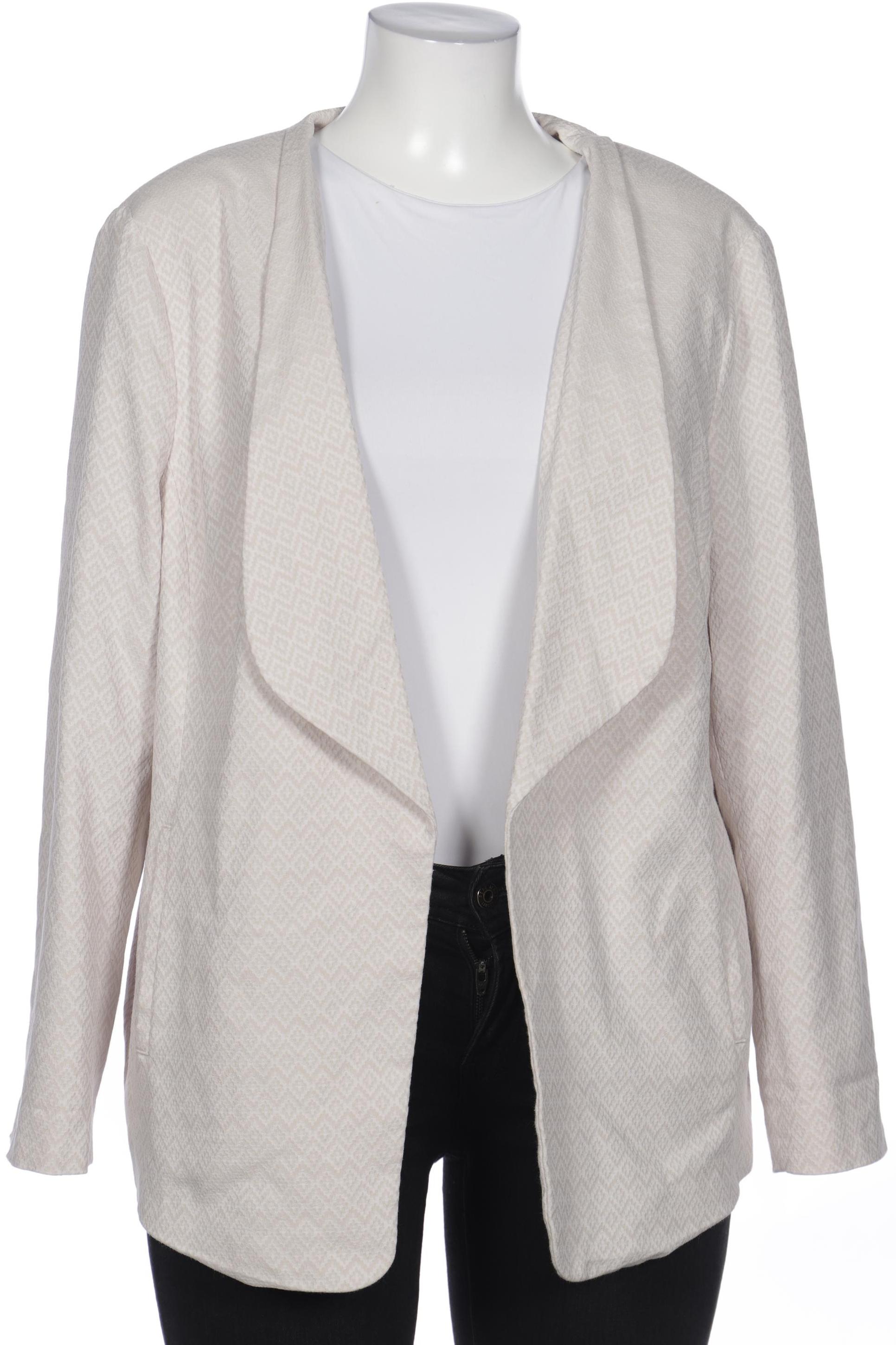 

Ulla Popken Damen Blazer, beige, Gr. 48