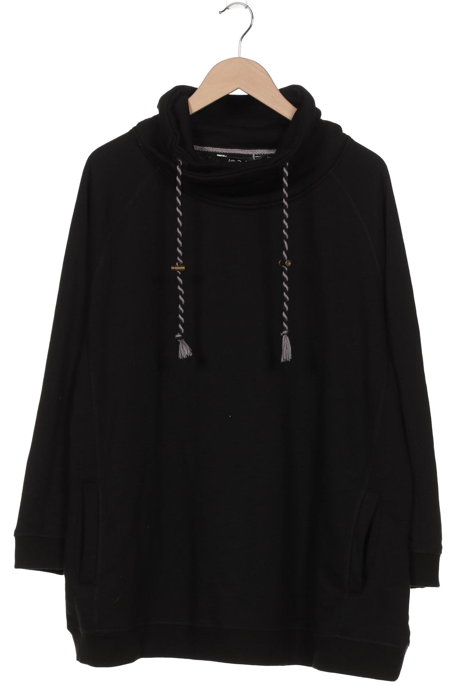 

Ulla Popken Damen Sweatshirt, schwarz, Gr. 50