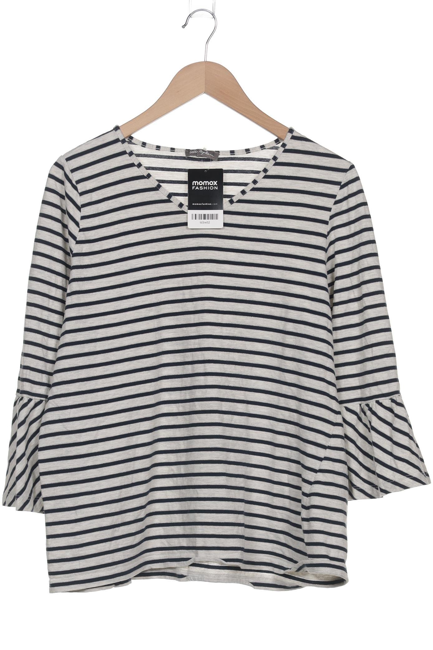 

Ulla Popken Damen Langarmshirt, grau, Gr. 42