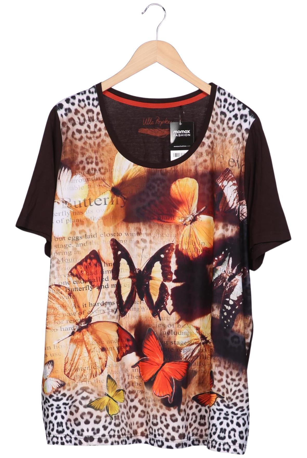 

Ulla Popken Damen T-Shirt, braun, Gr. 46