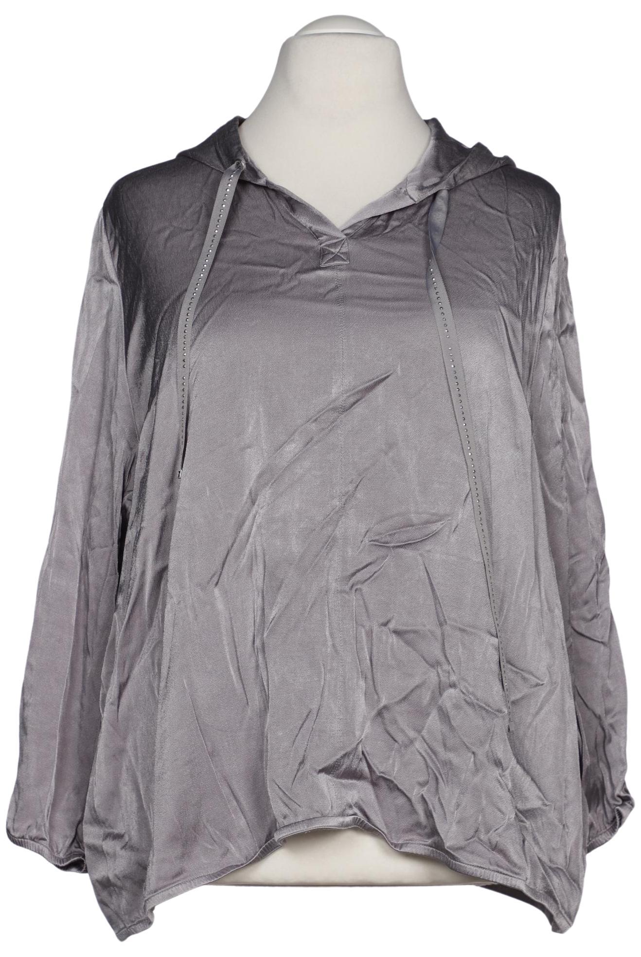 

Ulla Popken Damen Kapuzenpullover, grau, Gr. 54