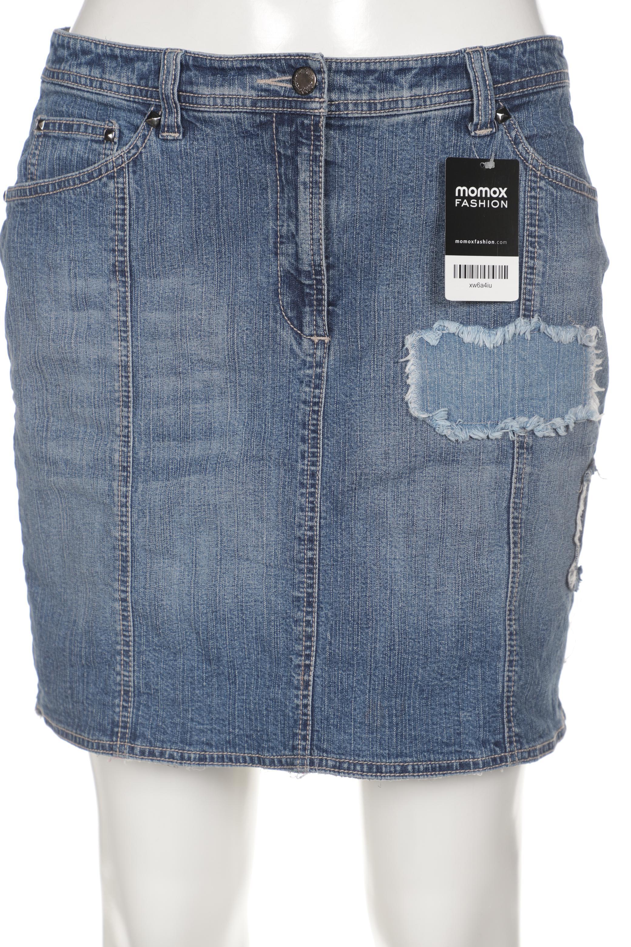 

Ulla Popken Damen Rock, blau, Gr. 44