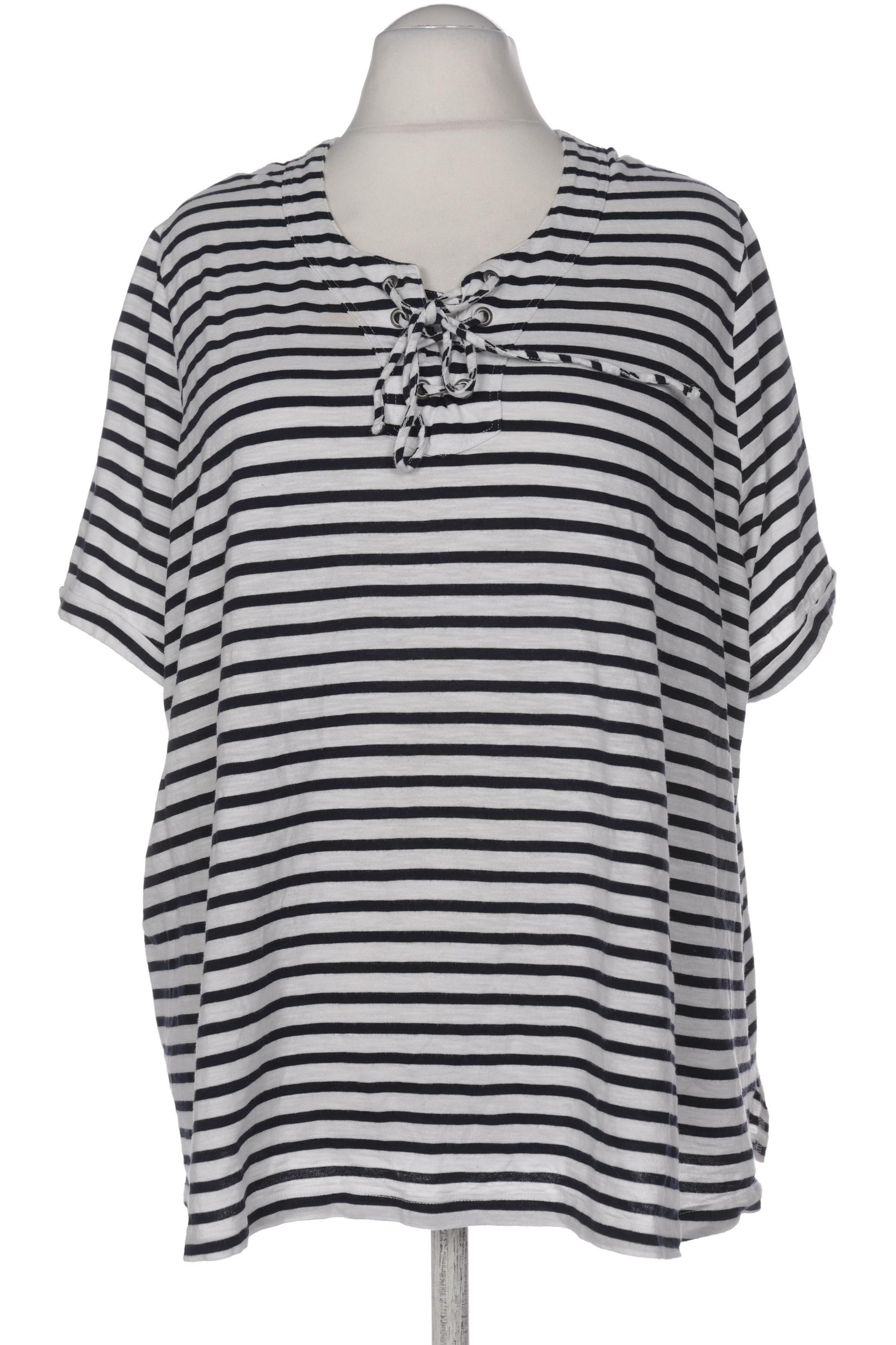 

Ulla Popken Damen T-Shirt, weiß, Gr. 58