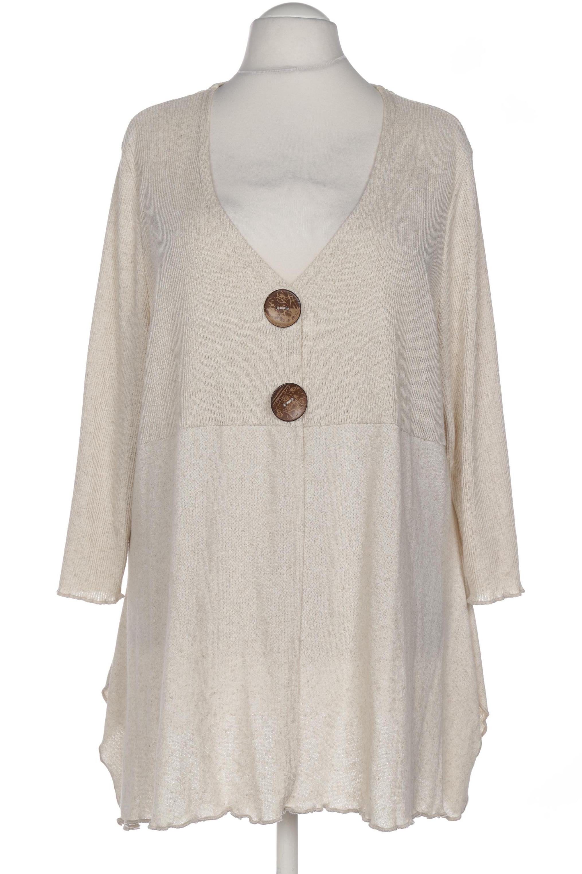 

Ulla Popken Damen Strickjacke, cremeweiß