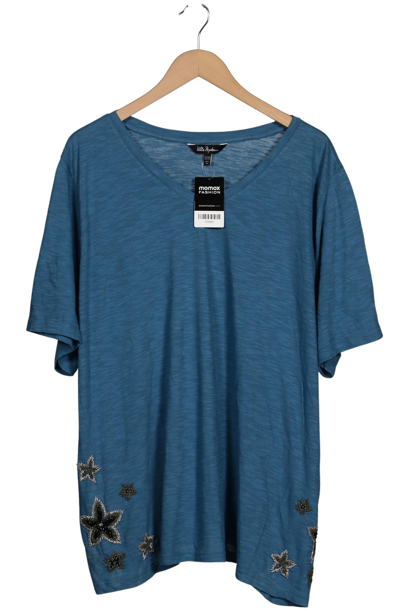 

Ulla Popken Damen T-Shirt, blau, Gr. 54