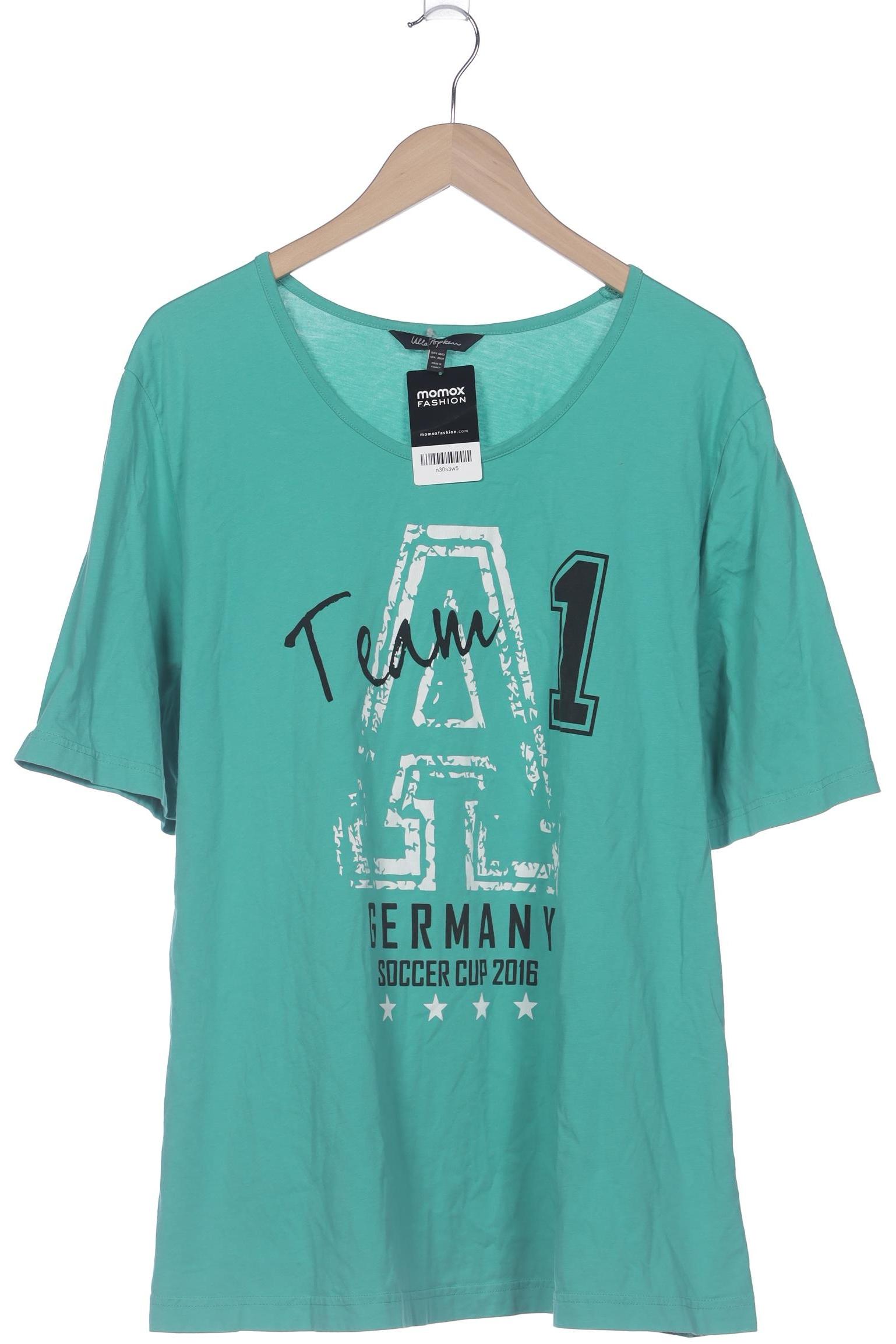 

Ulla Popken Damen T-Shirt, türkis, Gr. 50