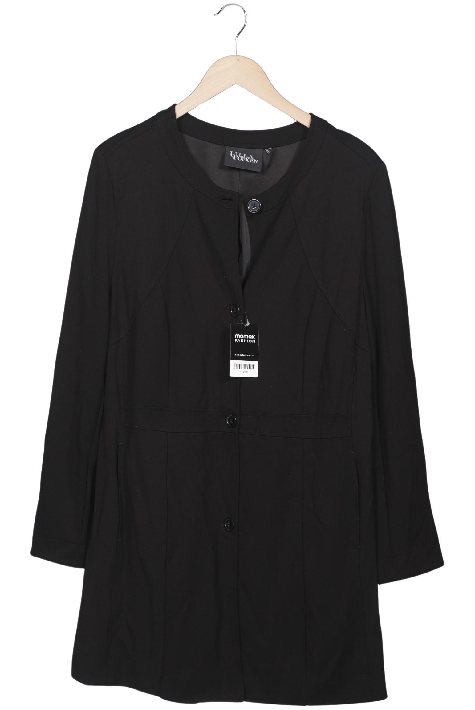 

Ulla Popken Damen Mantel, schwarz, Gr. 48