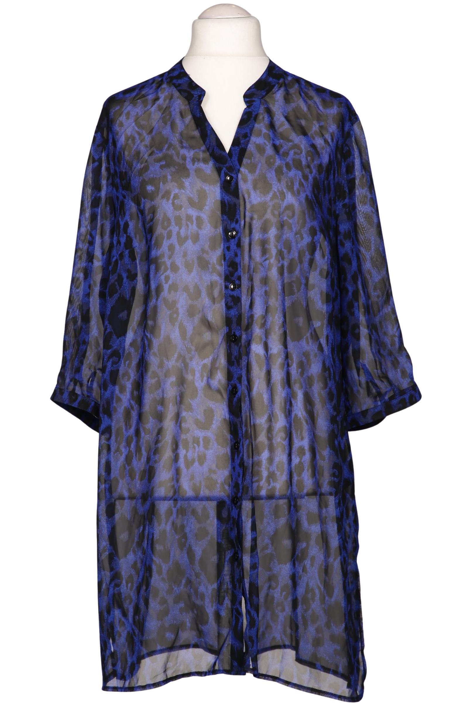 

Ulla Popken Damen Bluse, blau, Gr. 42