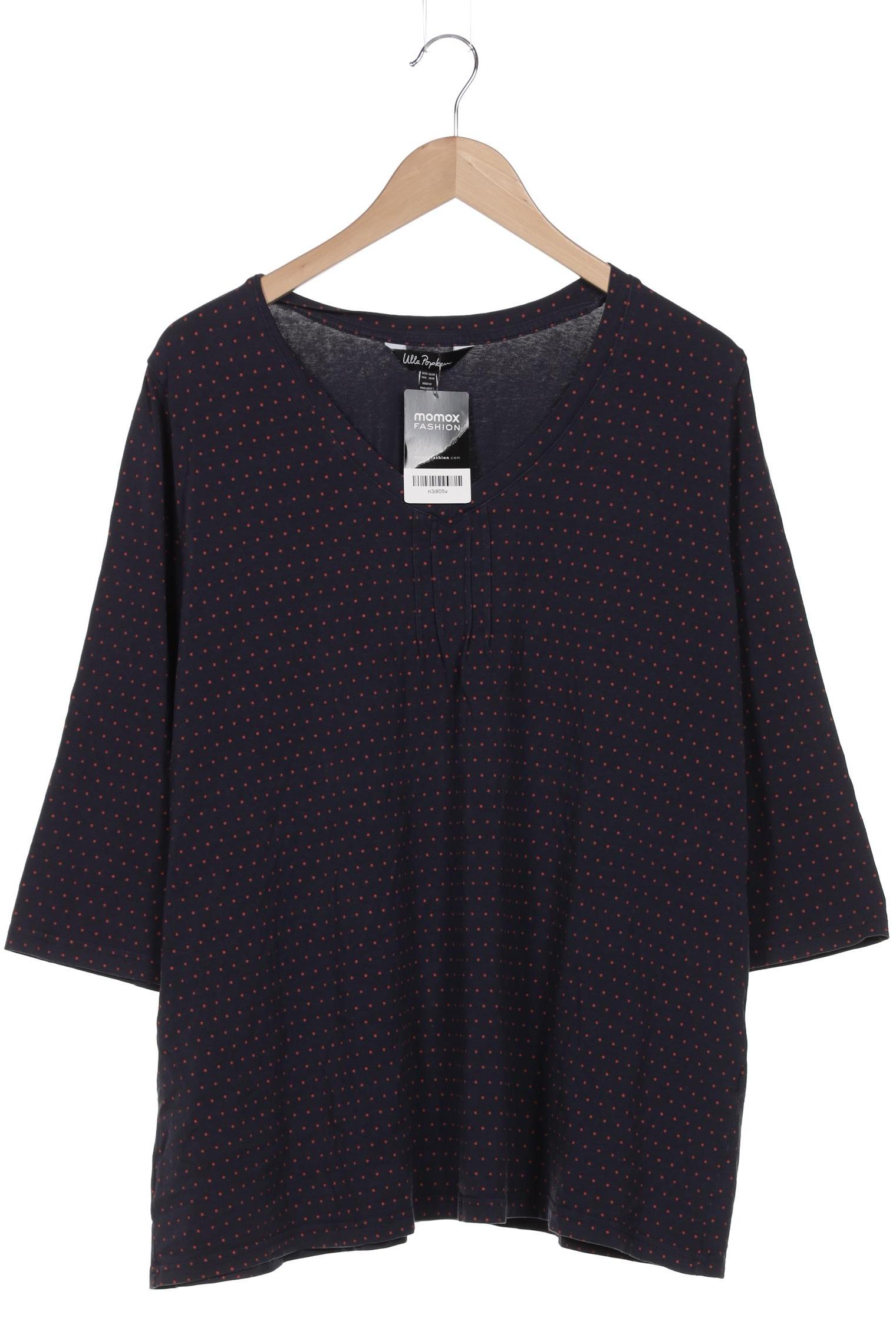 

Ulla Popken Damen Langarmshirt, marineblau, Gr. 46