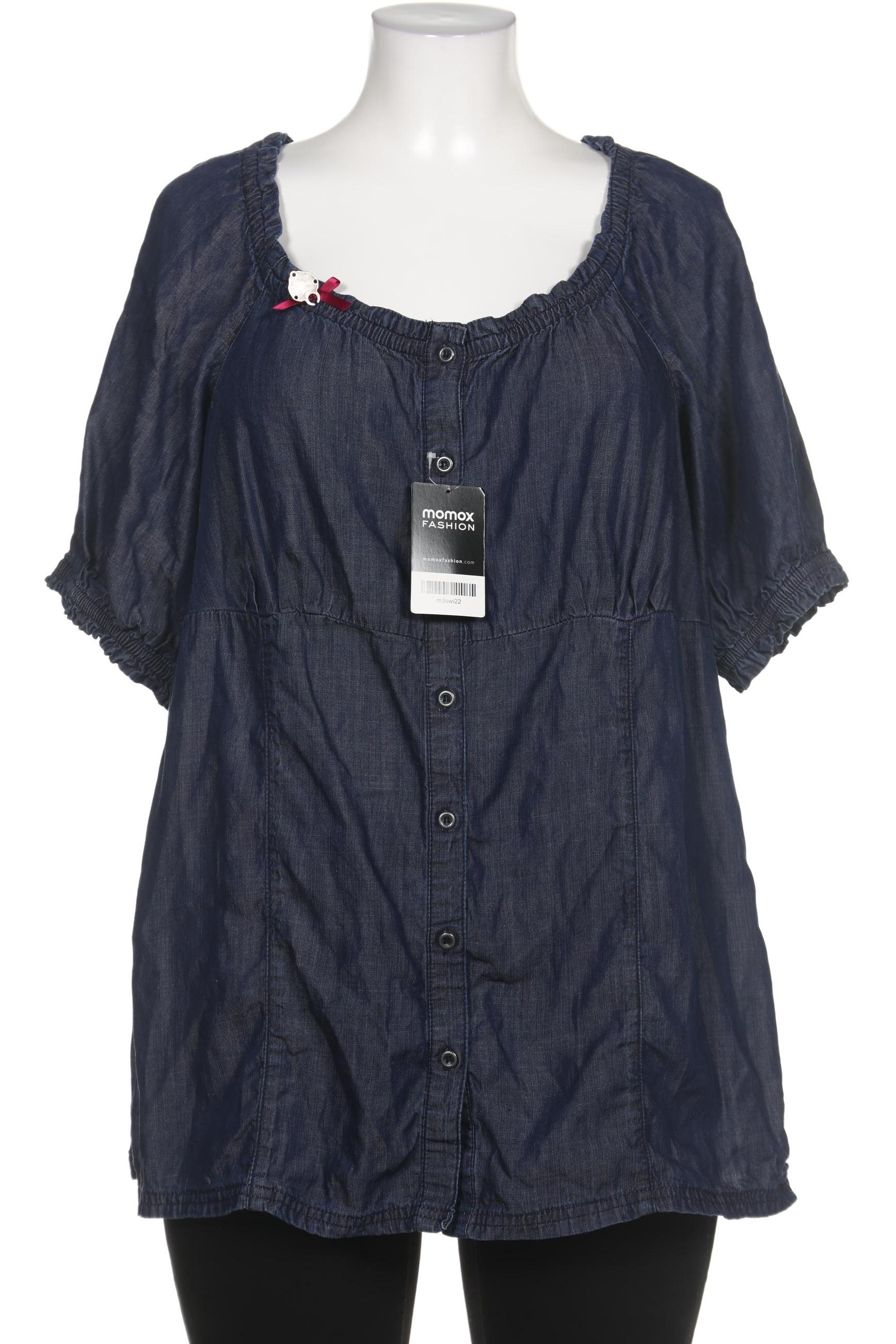 

Ulla Popken Damen Bluse, marineblau, Gr. 48