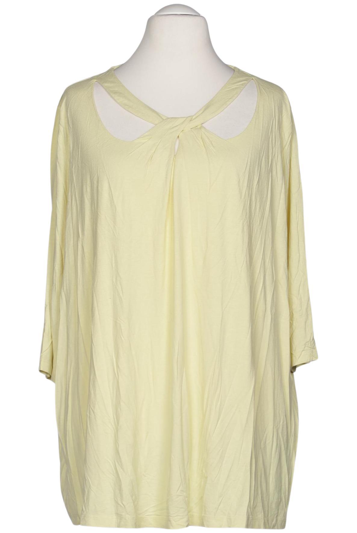 

Ulla Popken Damen Langarmshirt, gelb, Gr. 58