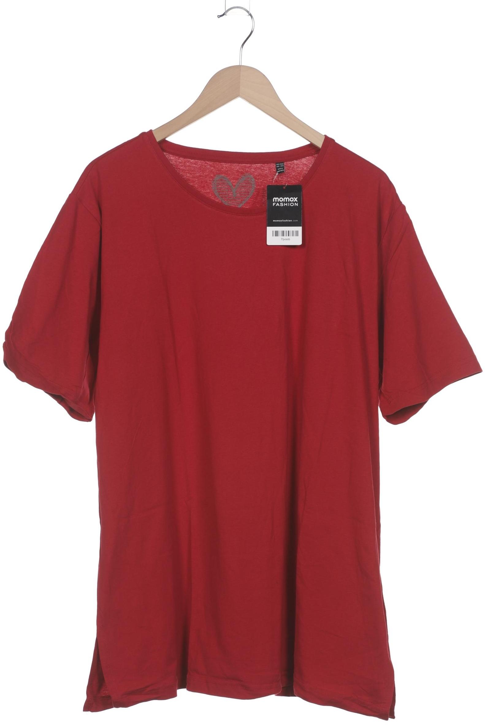 

Ulla Popken Damen T-Shirt, rot, Gr. 46