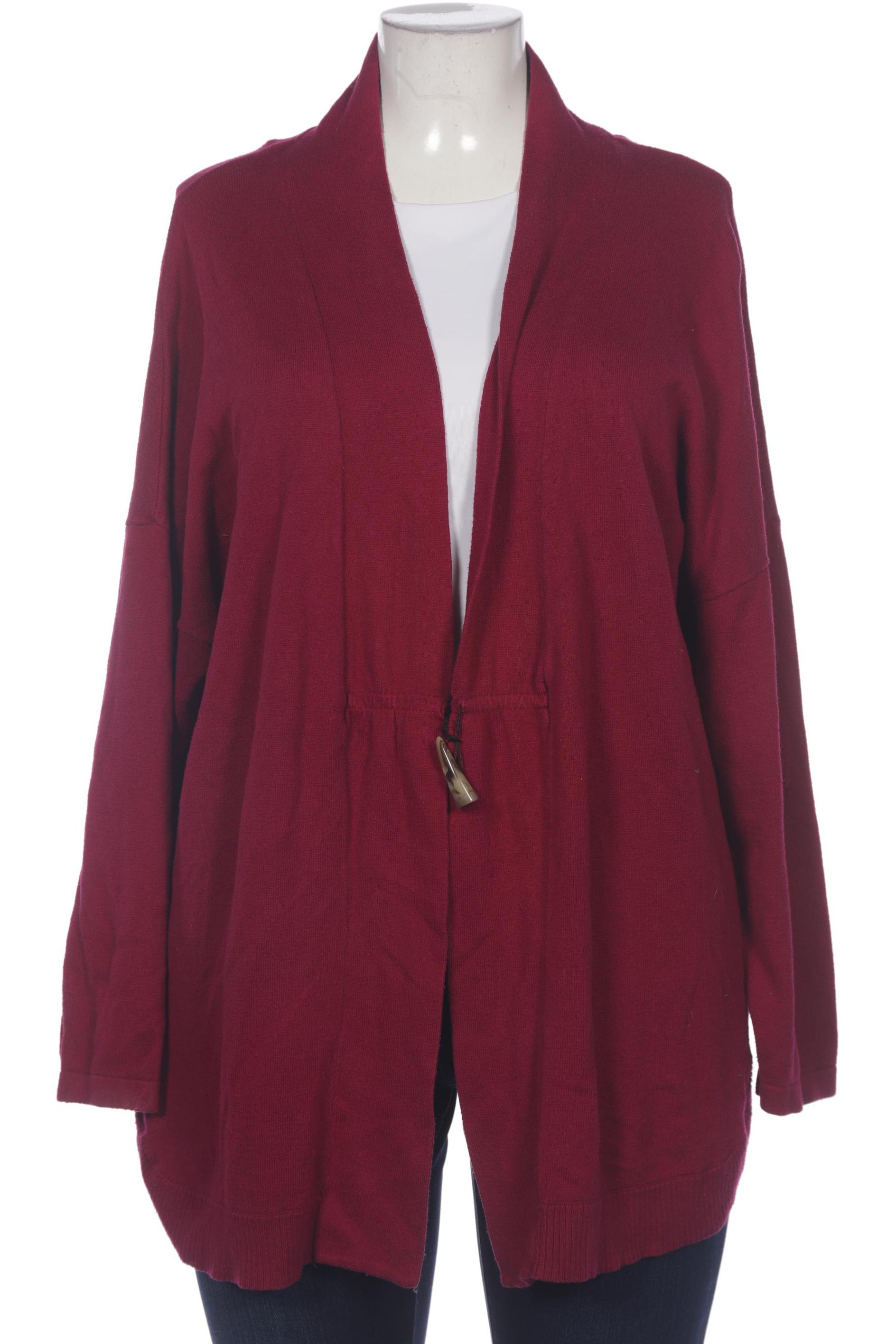 

Ulla Popken Damen Strickjacke, bordeaux, Gr. 46