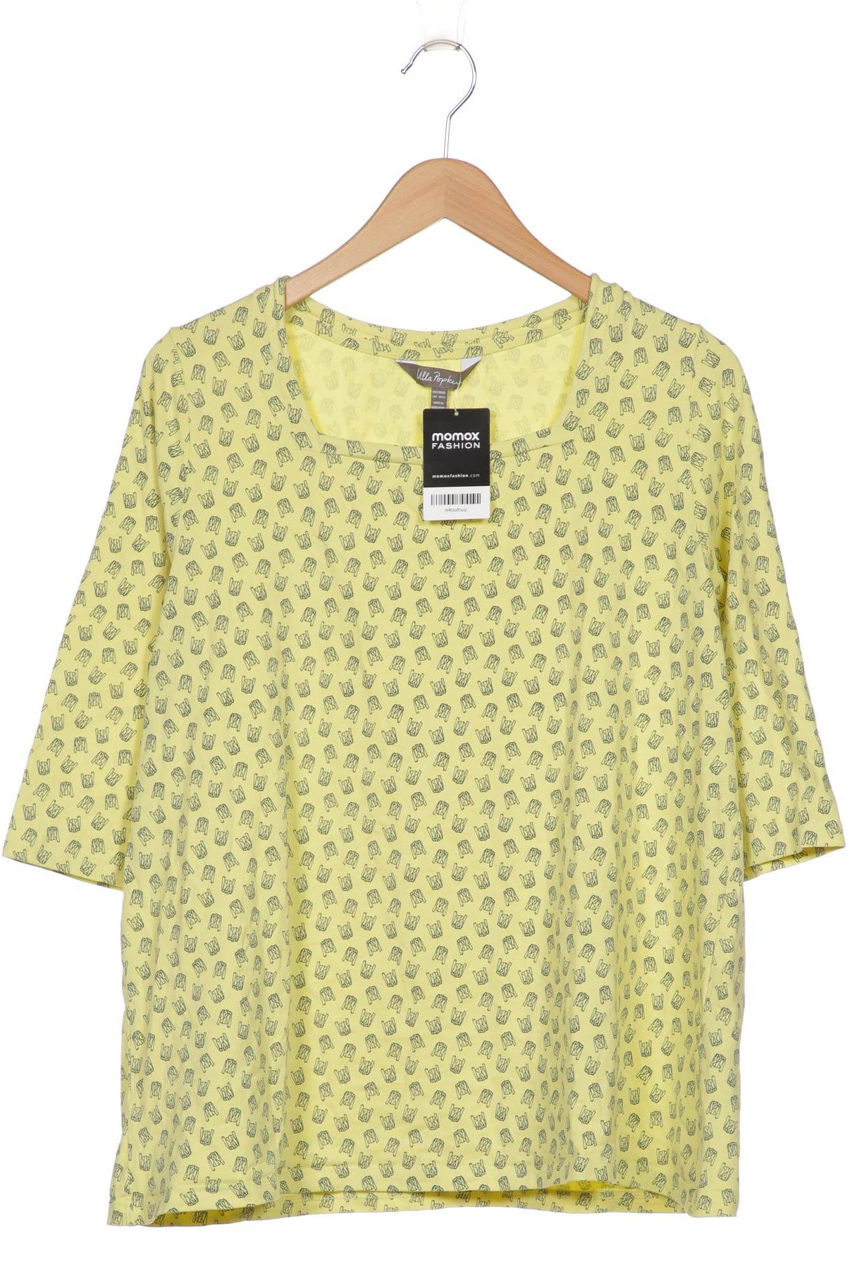 

Ulla Popken Damen Langarmshirt, gelb