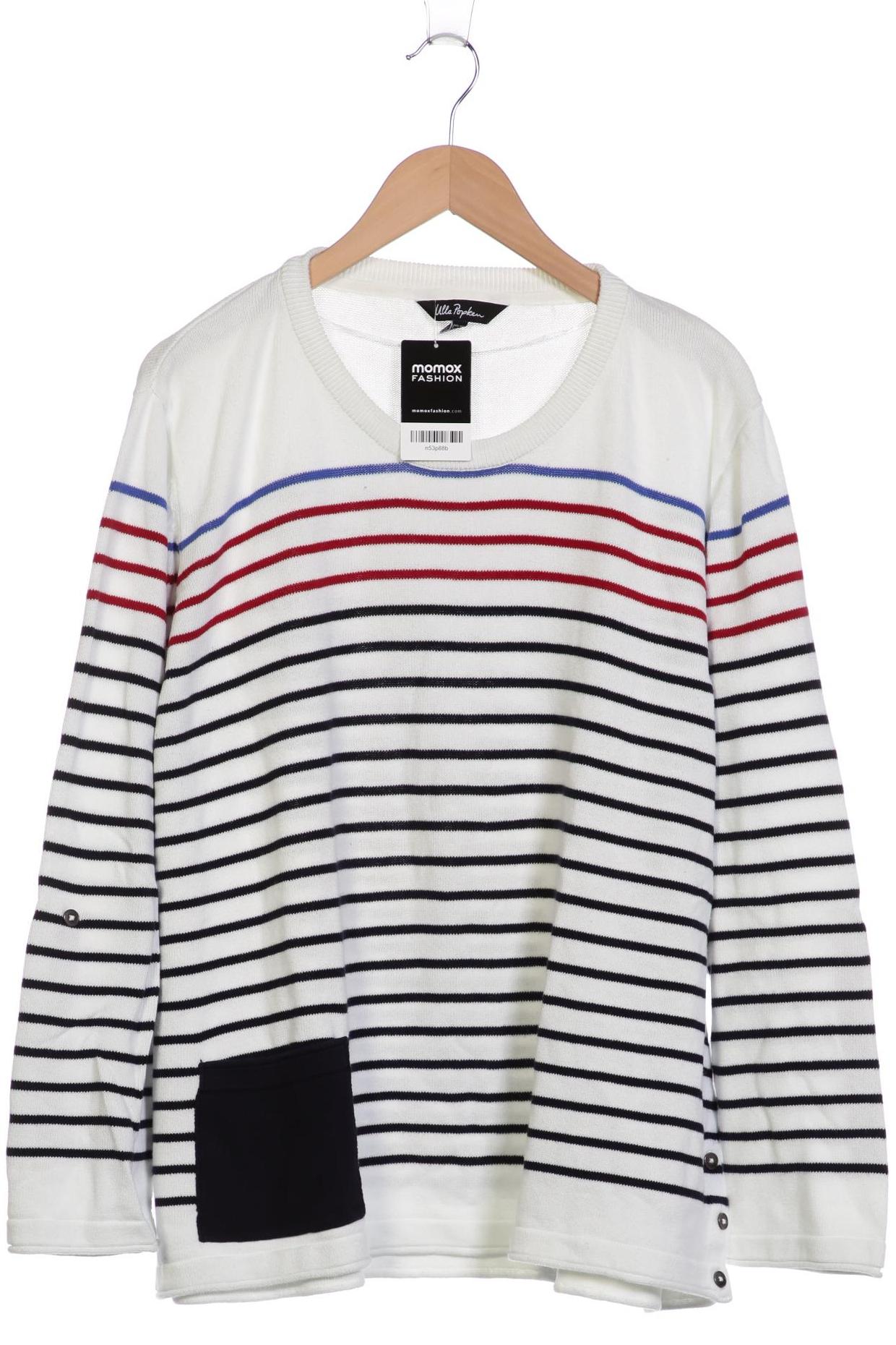 

Ulla Popken Damen Pullover, weiß, Gr. 46
