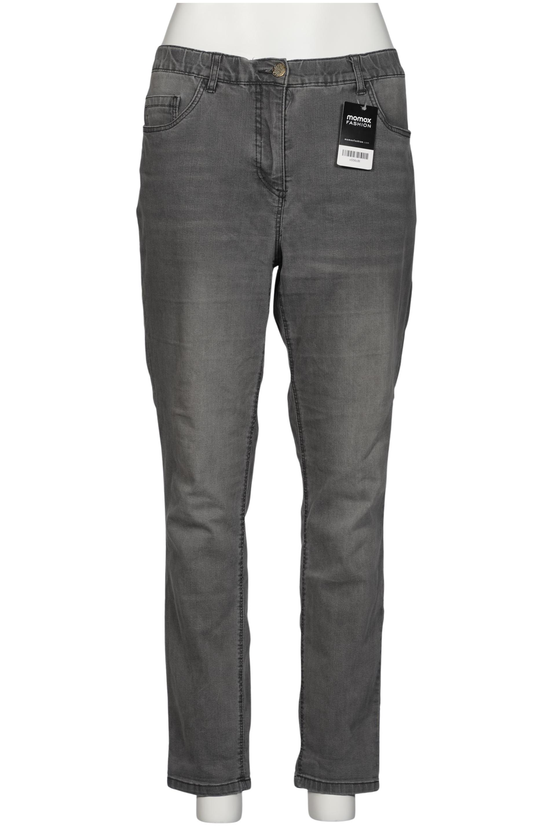 

Ulla Popken Damen Jeans, grau, Gr. 48