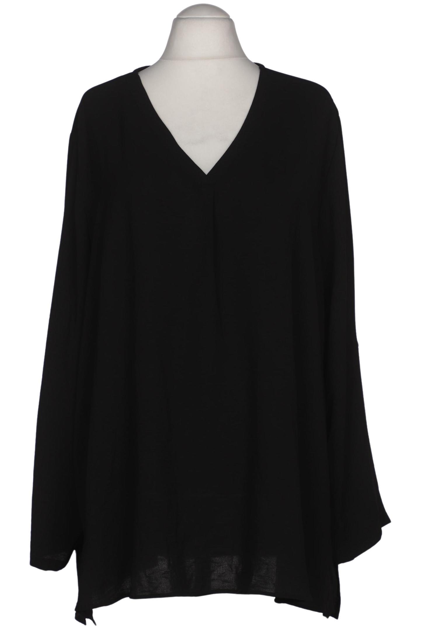 

Ulla Popken Damen Bluse, schwarz, Gr. 64