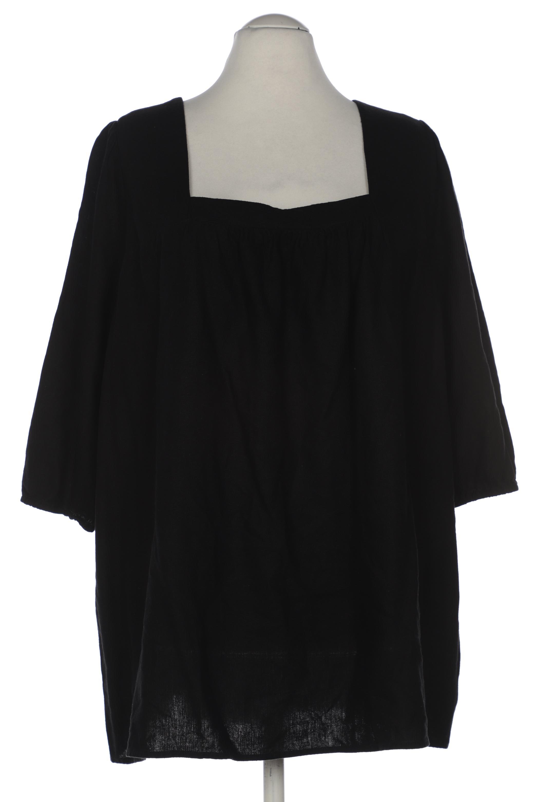 

Ulla Popken Damen Bluse, schwarz, Gr. 54