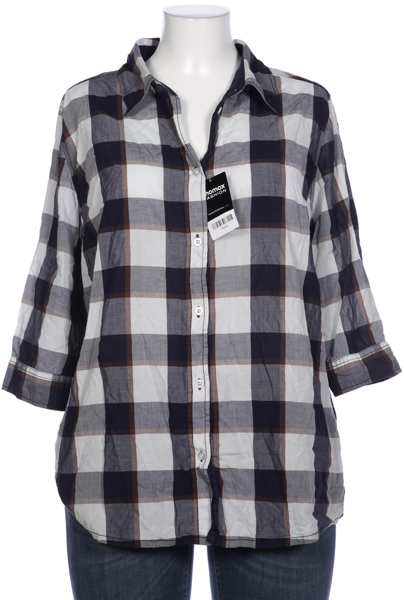 

Ulla Popken Damen Bluse, marineblau, Gr. 46