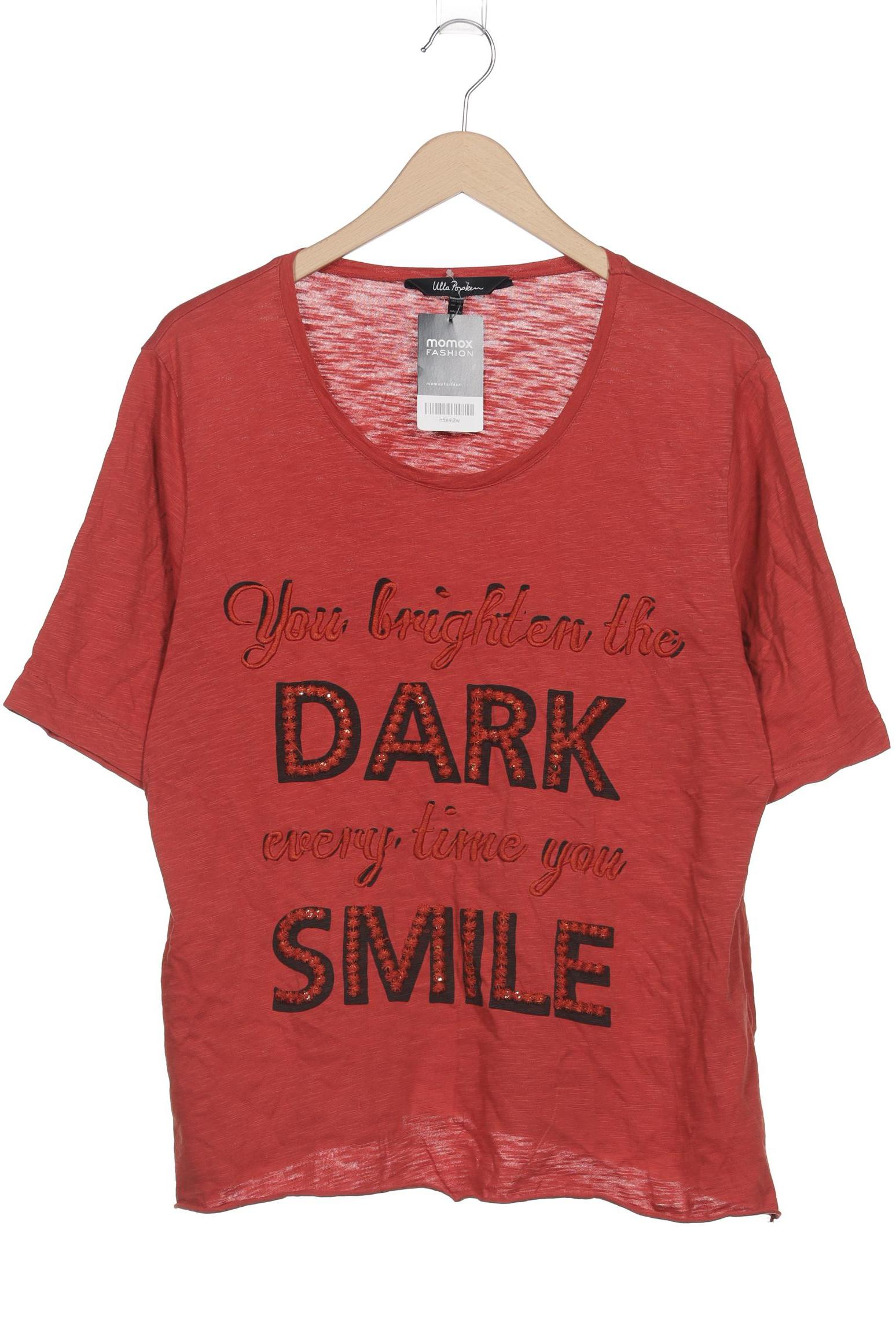

Ulla Popken Damen T-Shirt, orange, Gr. 42