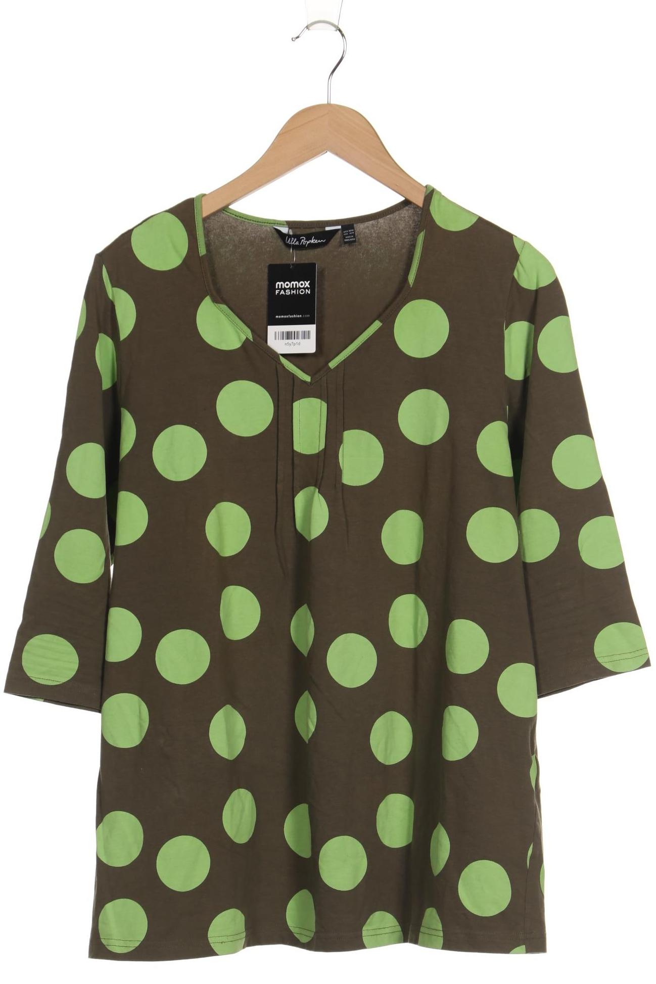 

Ulla Popken Damen Langarmshirt, grün, Gr. 42