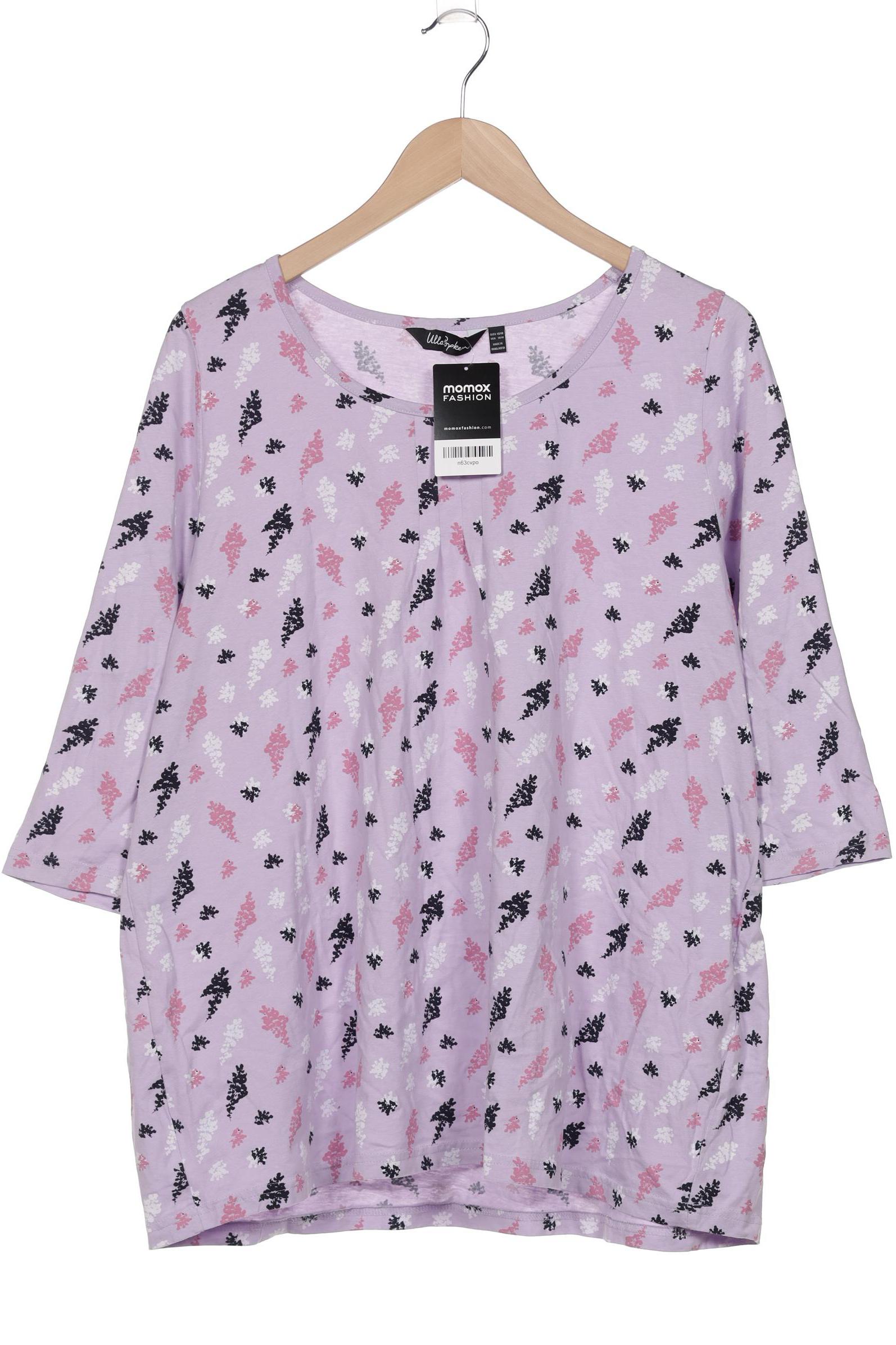 

Ulla Popken Damen Langarmshirt, flieder, Gr. 46
