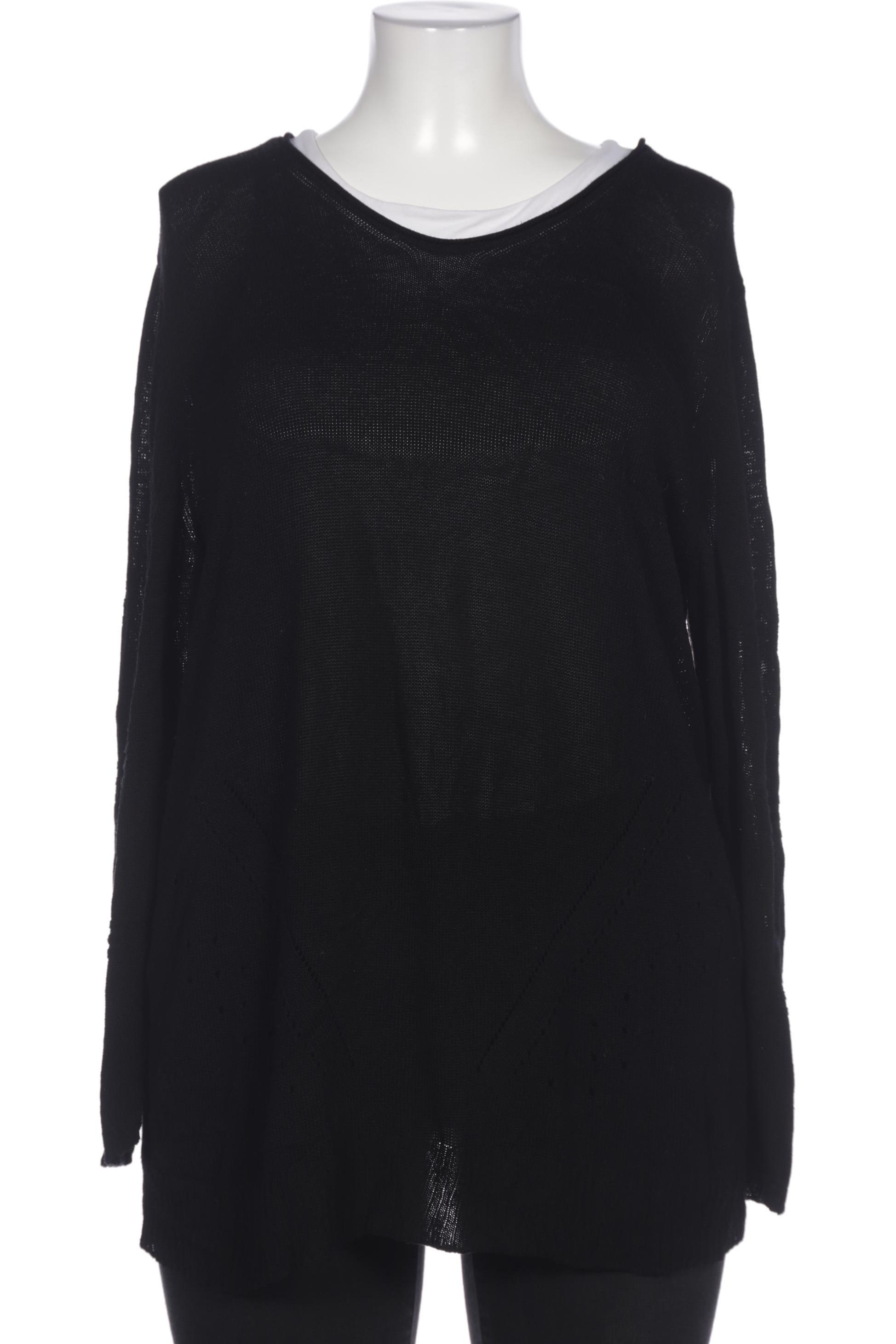 

Ulla Popken Damen Pullover, schwarz, Gr. 46