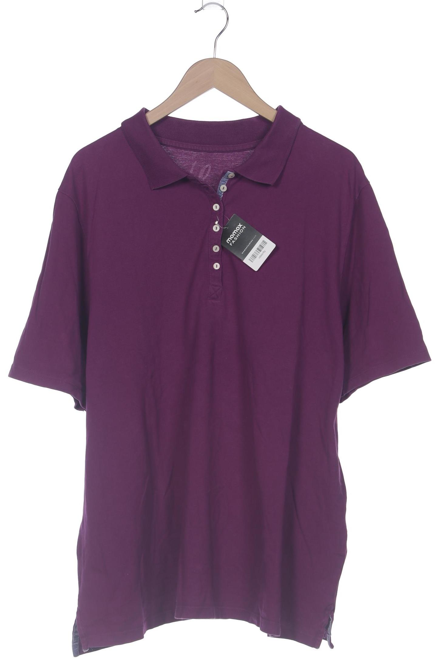 

Ulla Popken Damen Poloshirt, flieder, Gr. 50