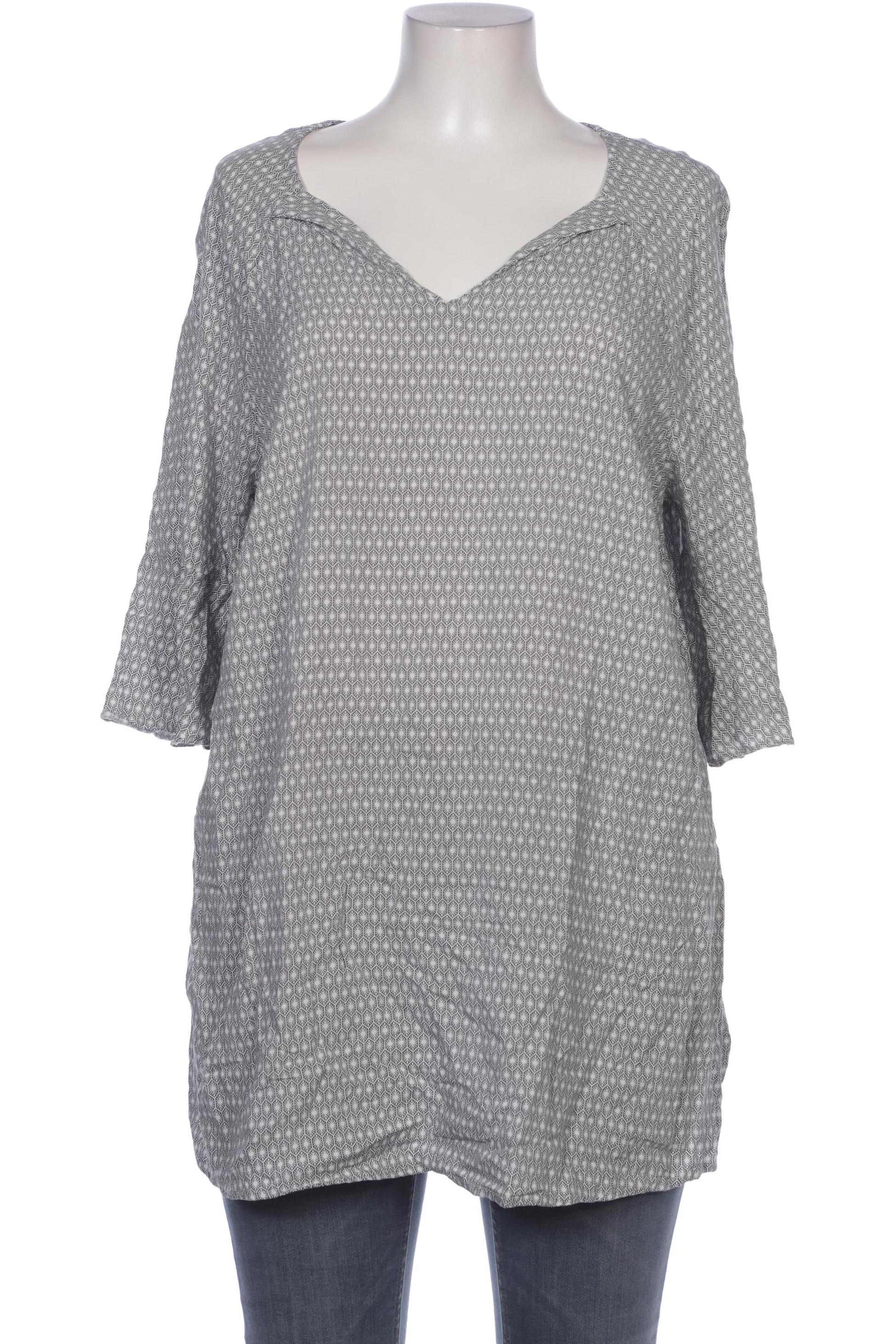 

Ulla Popken Damen Bluse, grau, Gr. 50