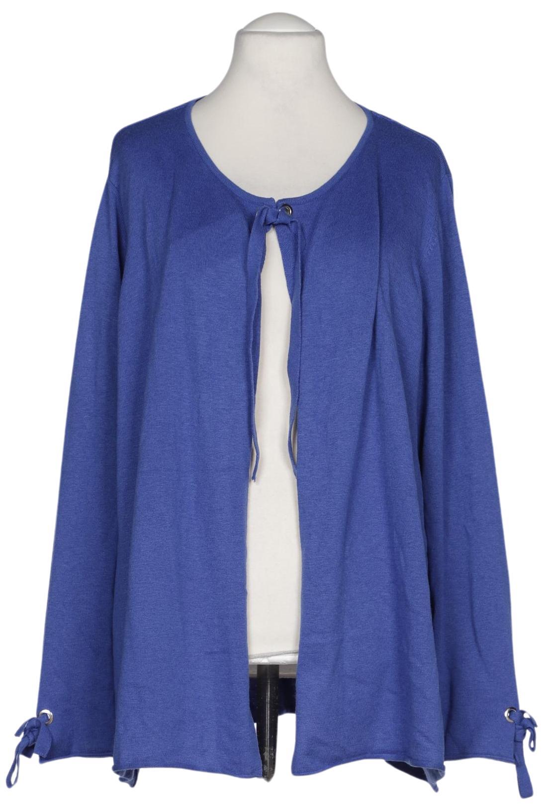 

Ulla Popken Damen Strickjacke, blau, Gr. 54