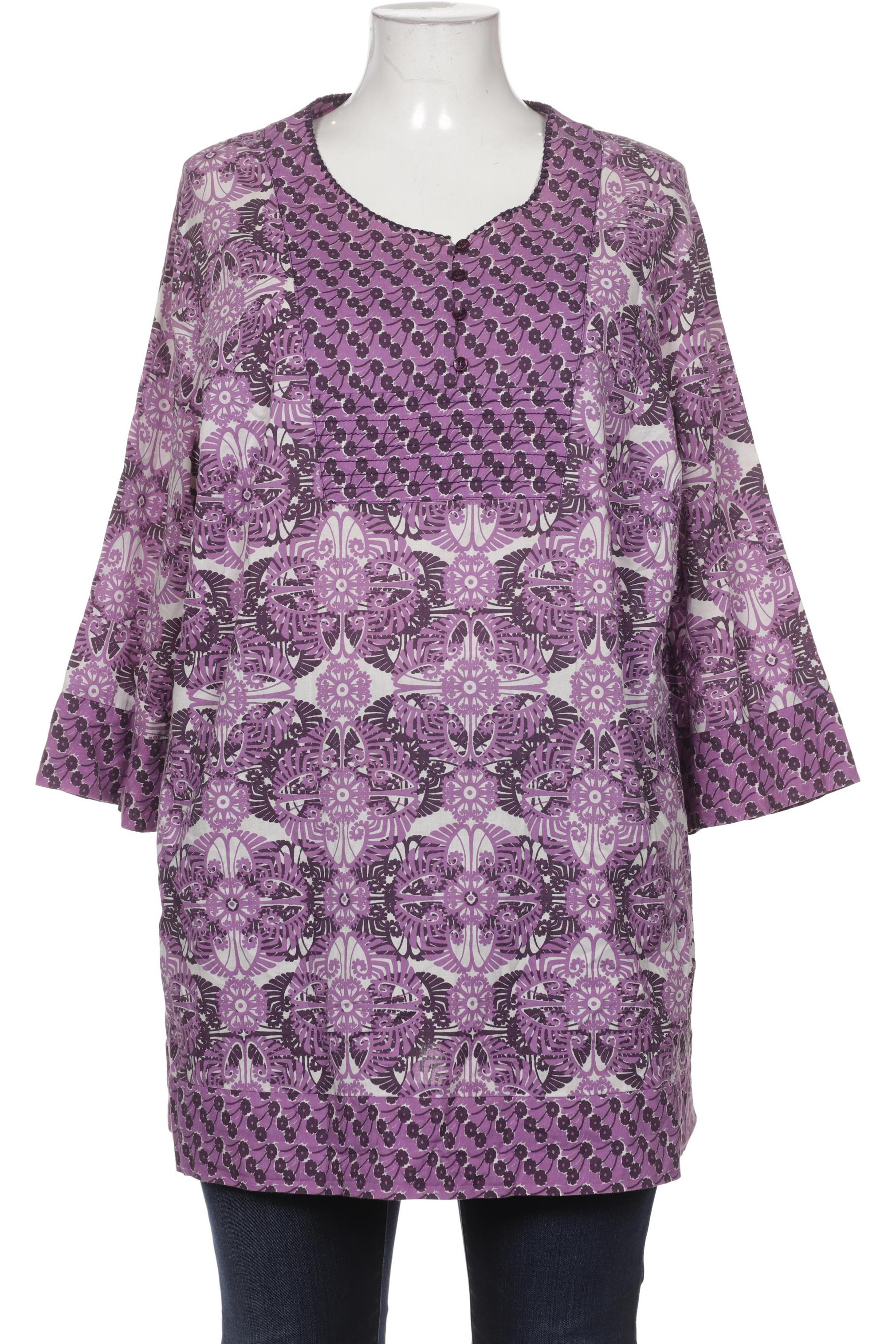 

Ulla Popken Damen Bluse, flieder, Gr. 50