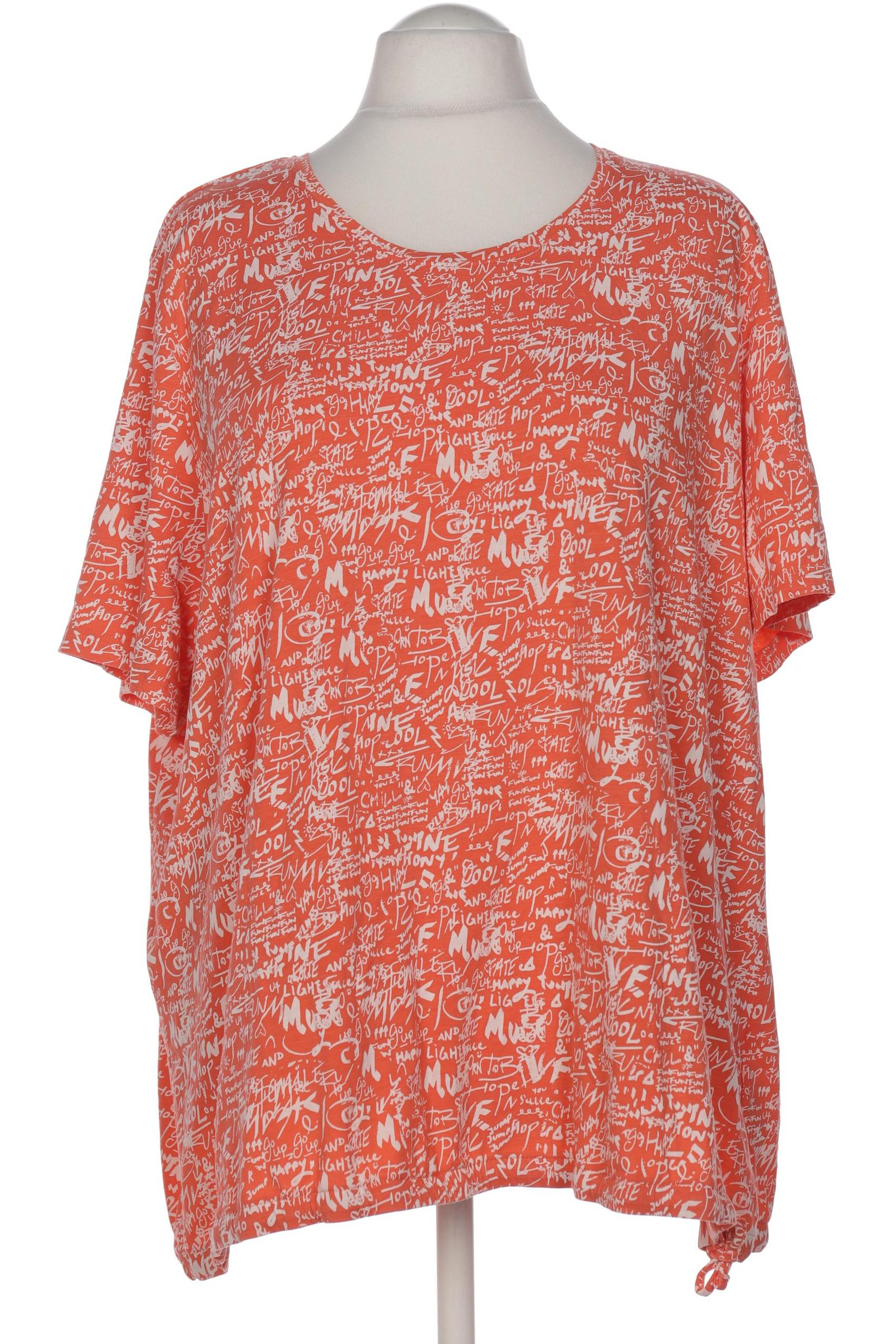 

Ulla Popken Damen T-Shirt, orange, Gr. 54