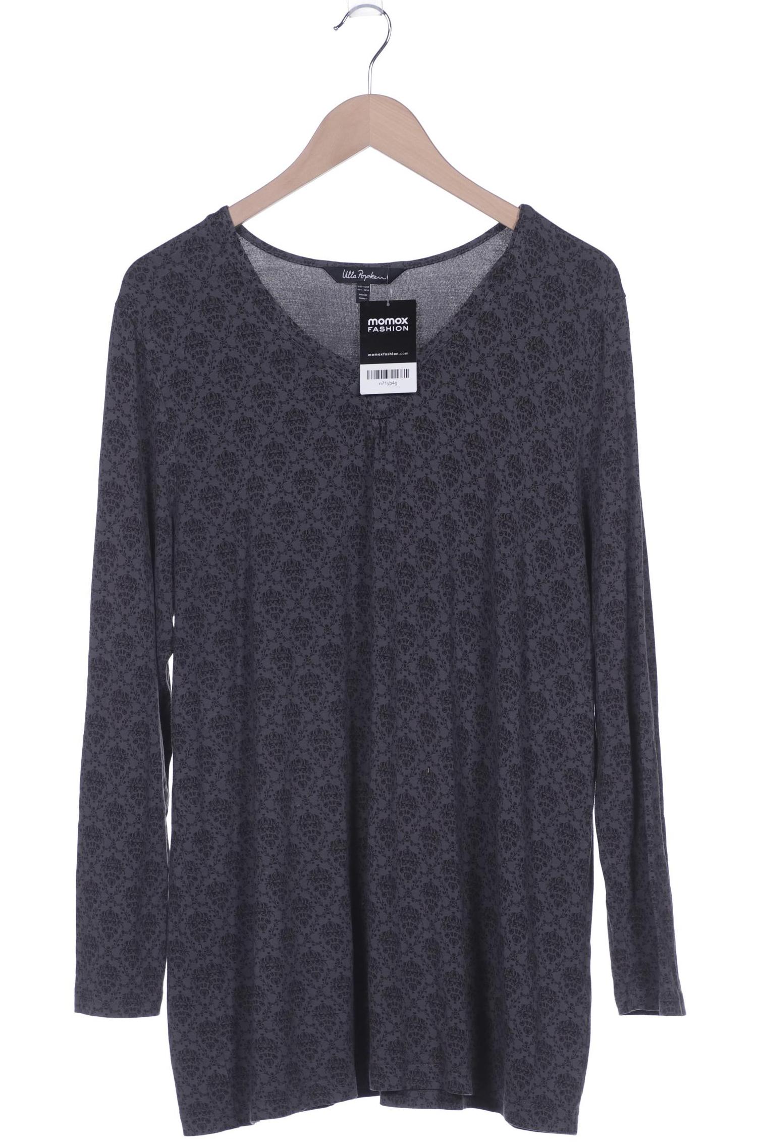 

Ulla Popken Damen Langarmshirt, grau