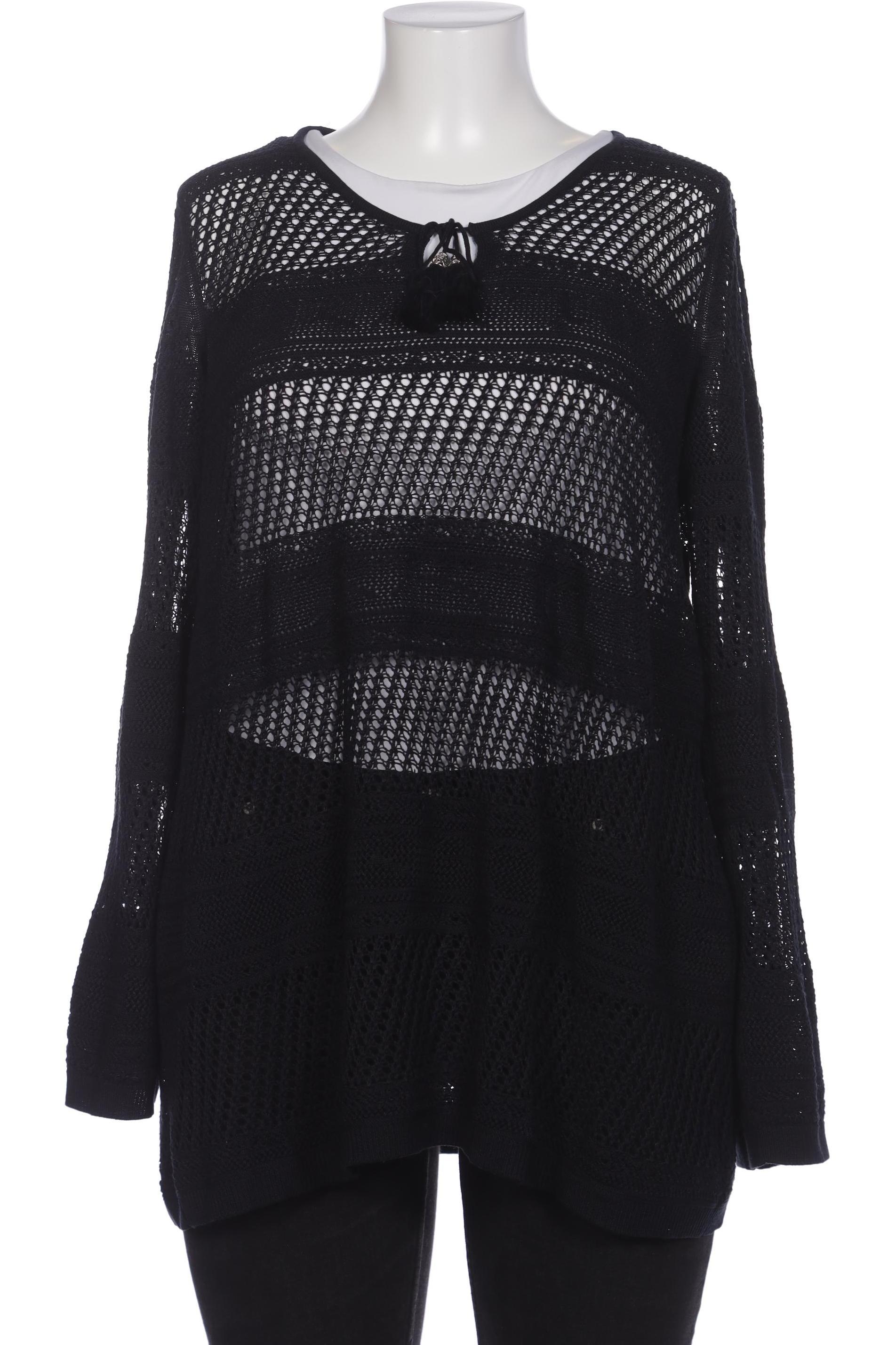

Ulla Popken Damen Pullover, schwarz, Gr. 46