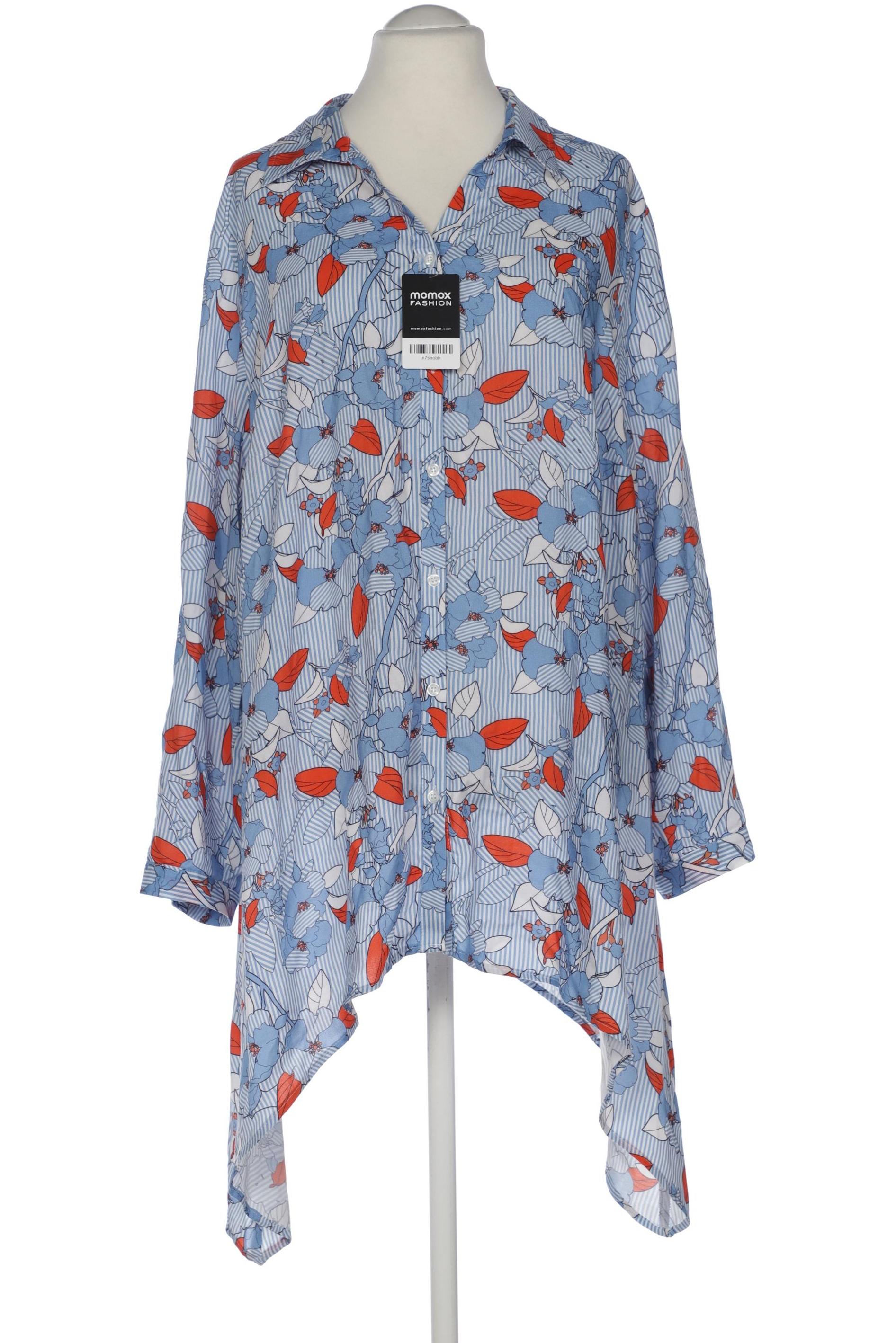 

Ulla Popken Damen Bluse, blau, Gr. 52