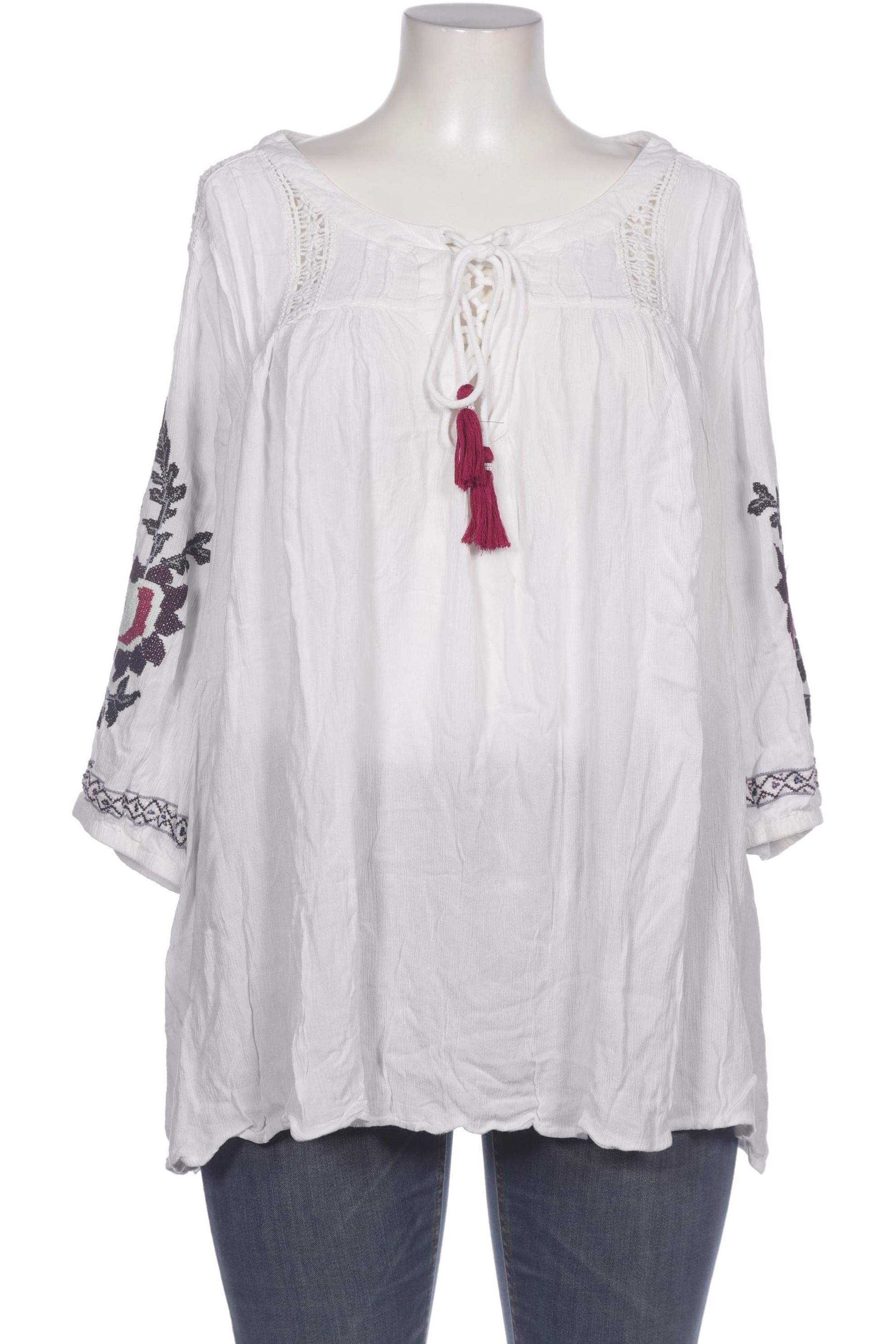 

Ulla Popken Damen Bluse, weiß, Gr. 50