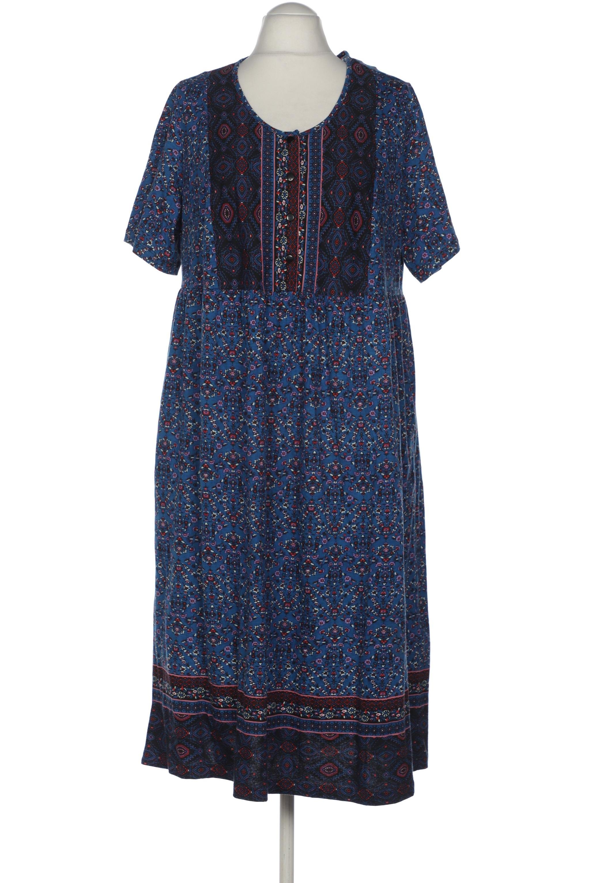 

Ulla Popken Damen Kleid, blau, Gr. 42