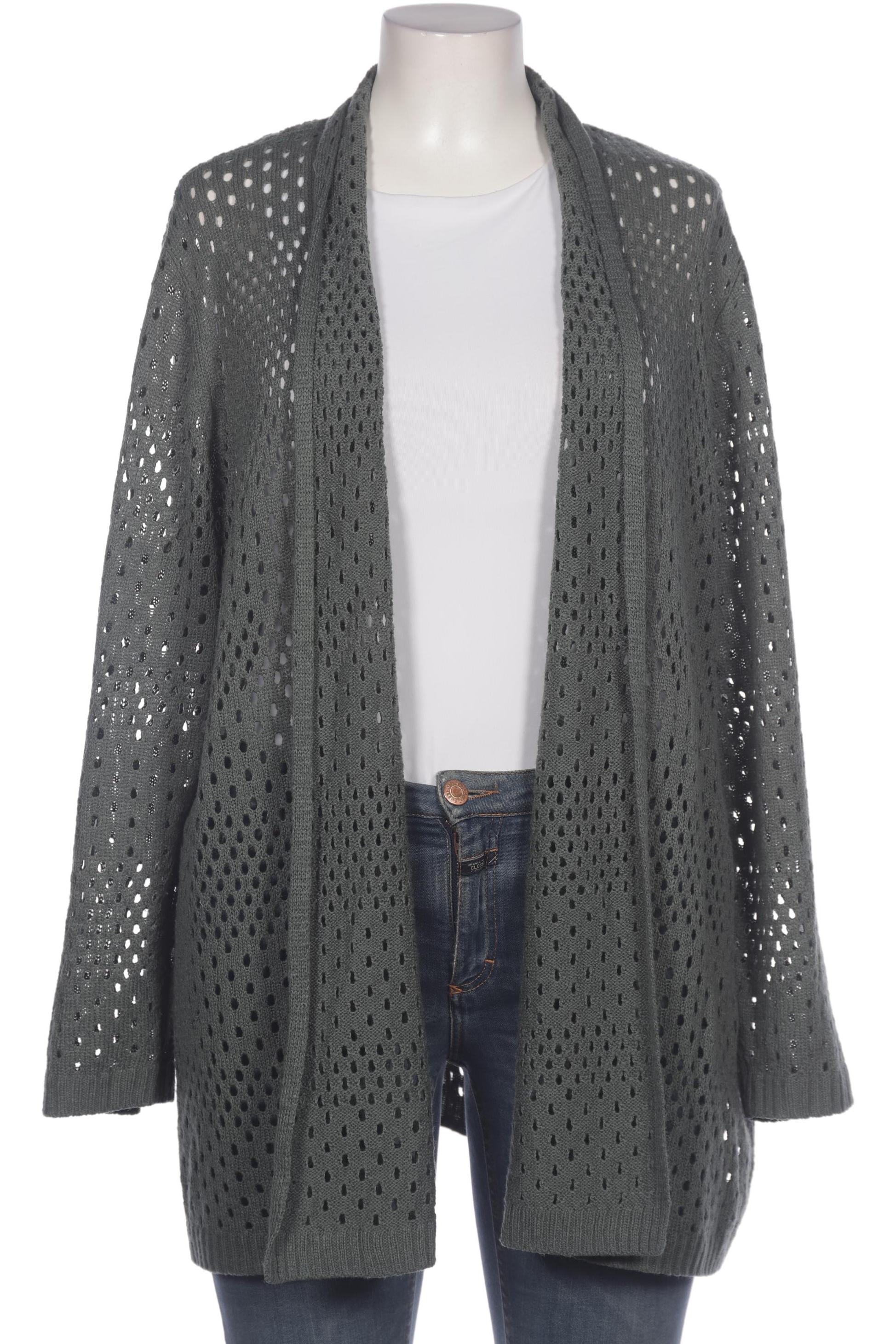 

Ulla Popken Damen Strickjacke, grün, Gr. 50