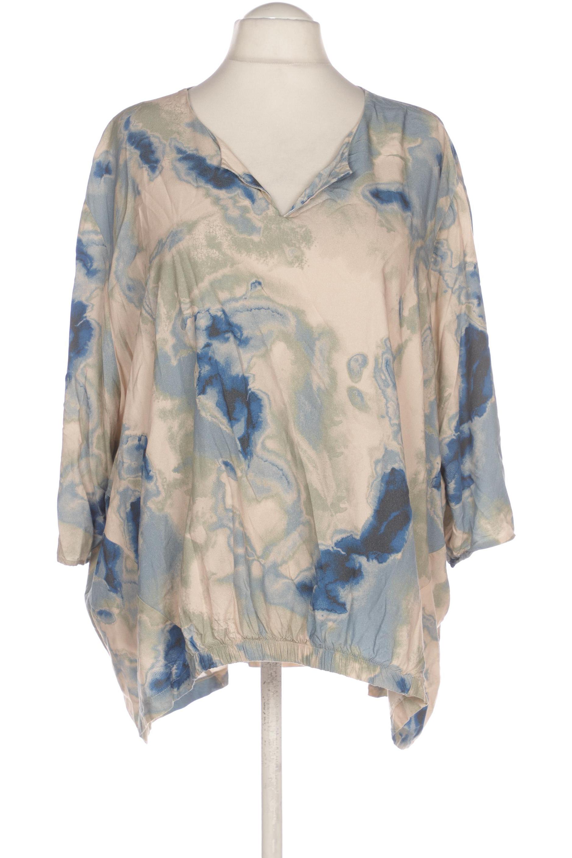 

Ulla Popken Damen Bluse, blau, Gr. 58