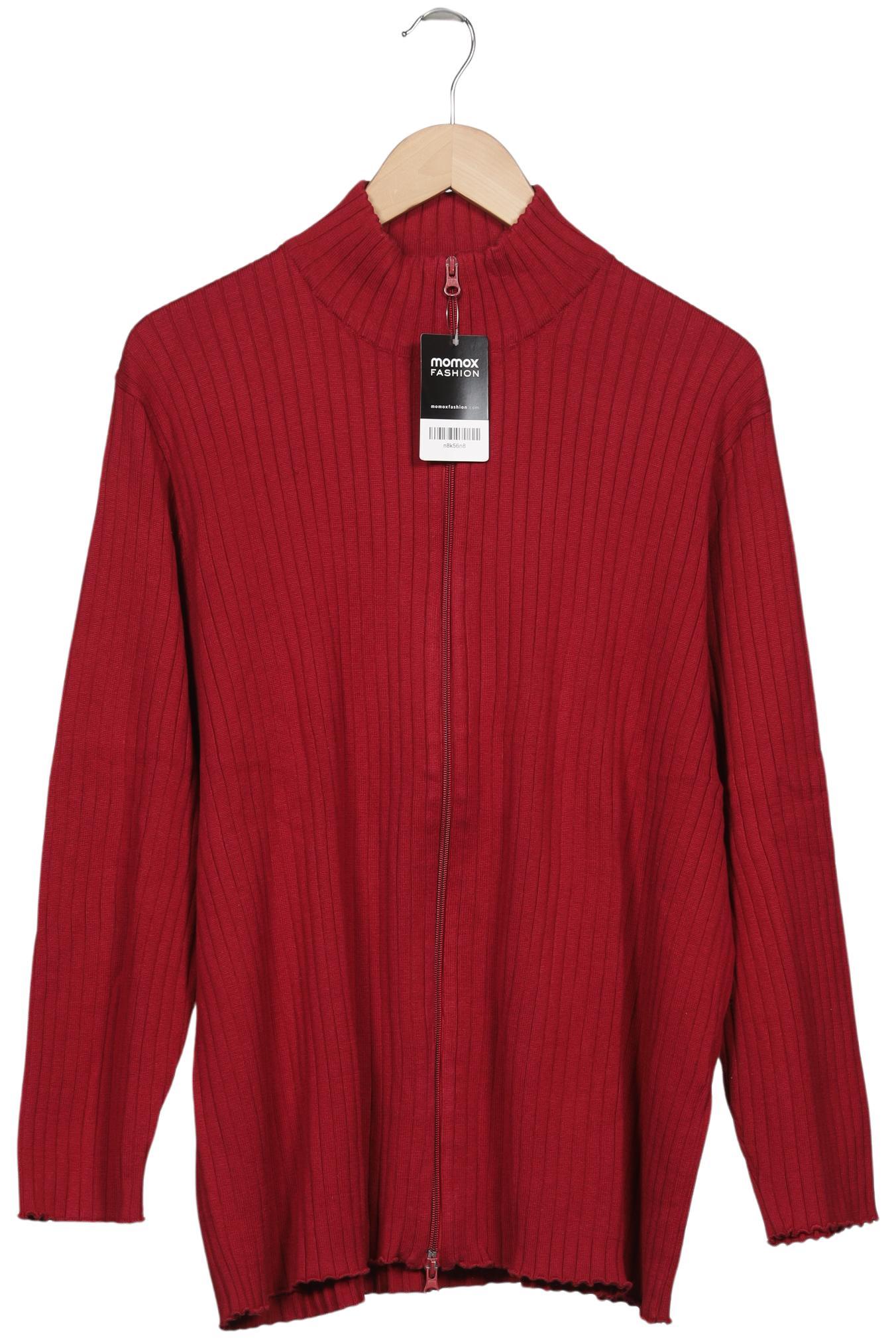 

Ulla Popken Damen Strickjacke, bordeaux, Gr. 50