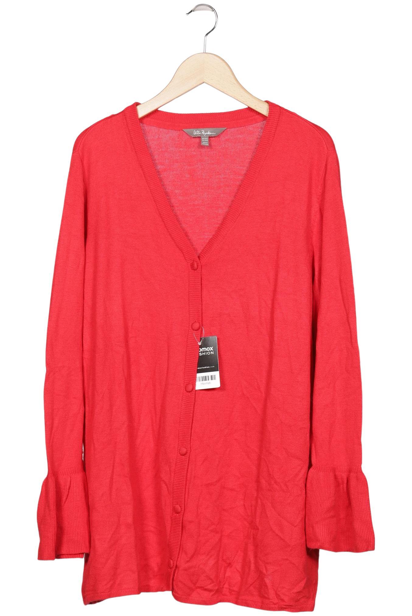 

Ulla Popken Damen Strickjacke, rot, Gr. 50