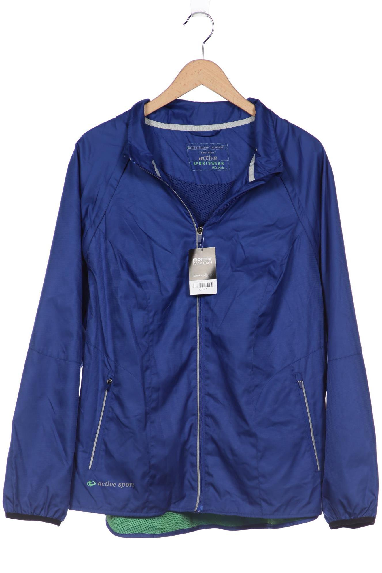 

Ulla Popken Damen Jacke, blau, Gr. 50